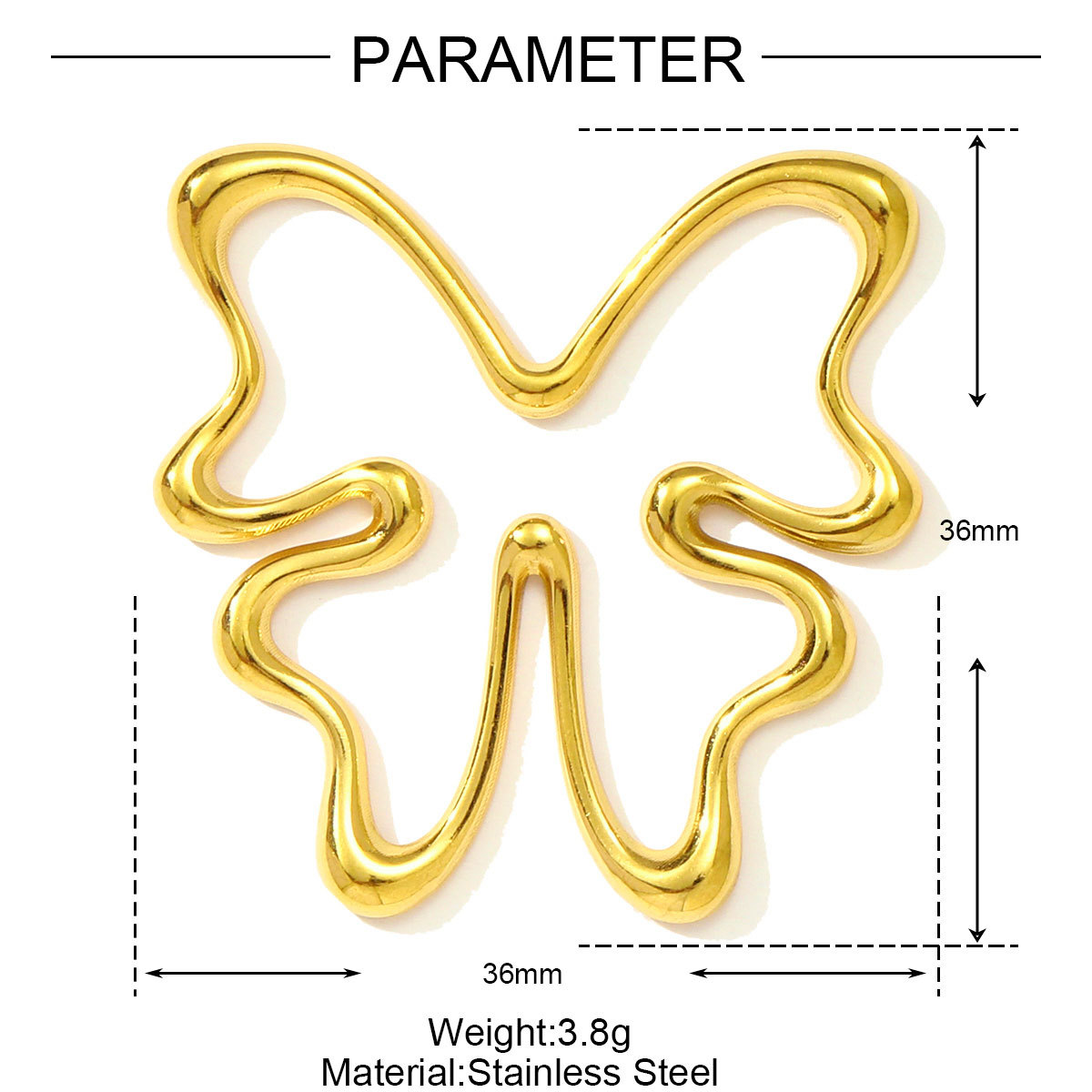 6pcs/pack Wholesale Stainless Steel Big Sun Conch Necklace Pendants Butterfly Starfish DIY Earring Charms Women Flower Heart Jewelry