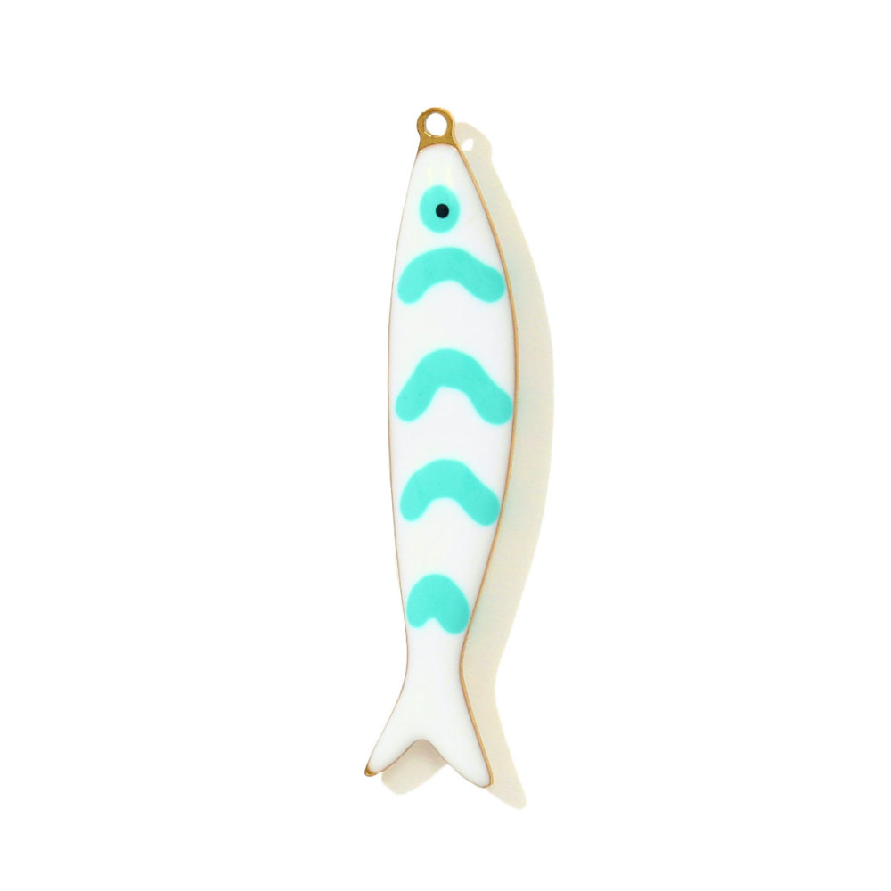 6pcs/pack Fashion Stainless Steel Enamel Shell DIY Charms Mermaid Tail Necklace Pendants Women Sea Fish Jewelry Wholesale
