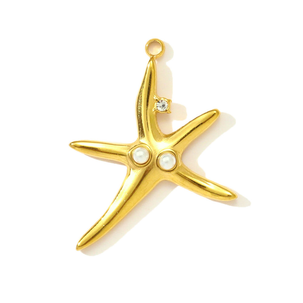 6pcs/pack Fashion Stainless Steel Enamel Shell DIY Charms Mermaid Tail Necklace Pendants Women Sea Fish Jewelry Wholesale