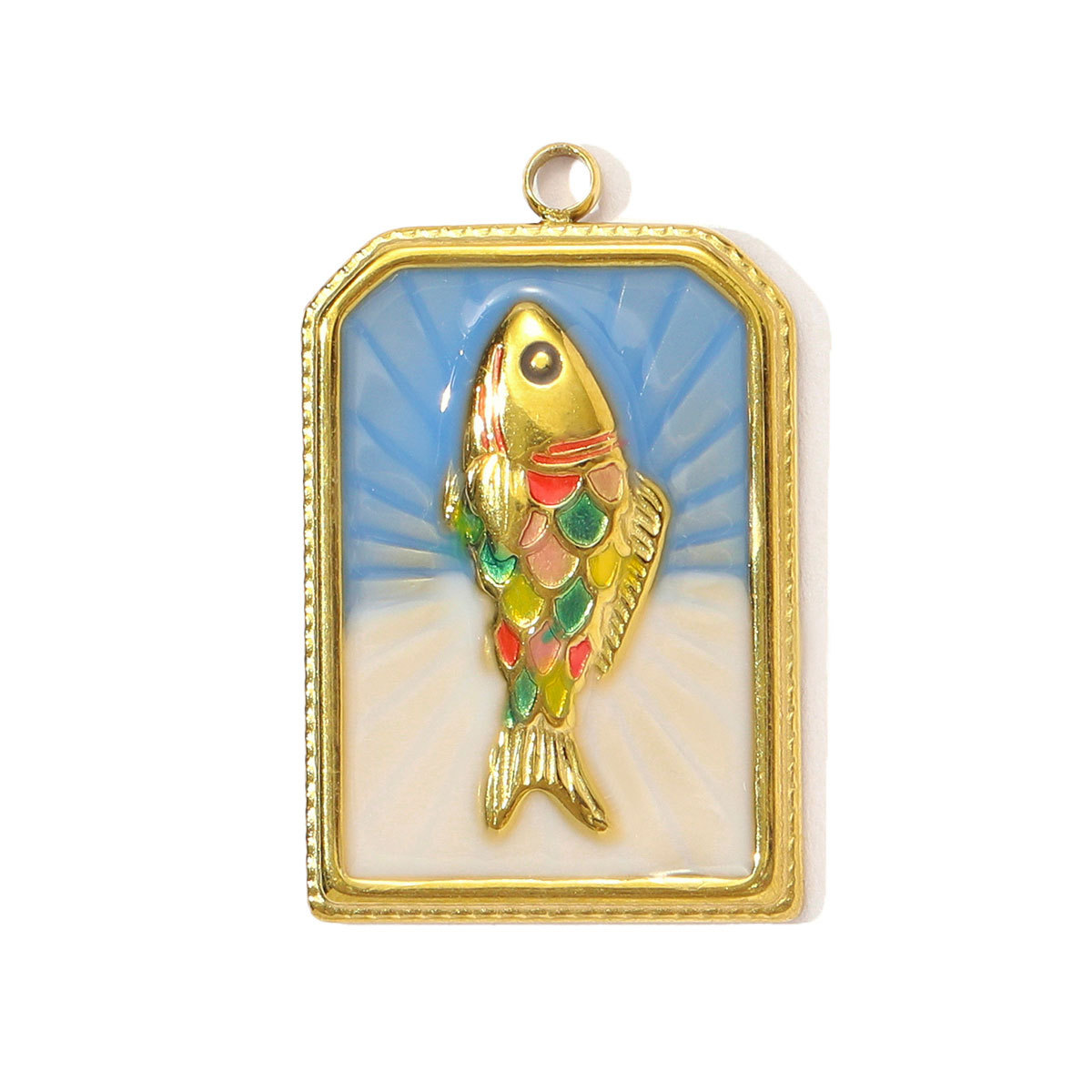 6pcs/pack Stainless Steel Enamel Abalone Shell Sea Turtle DIY Charm Women Spiral Seashell Necklace Pendant Ocean Theme Jewelry