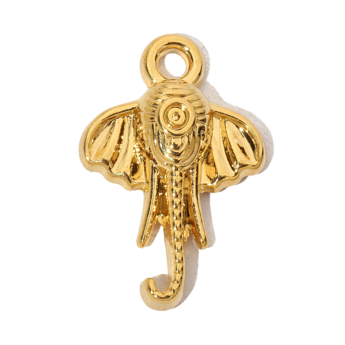 6pcs/pack French Crystal Bear Stainless Steel Bracelet Charm Women Fishbone Elephant Necklace Pendant DIY Snake Butterfly Jewelry