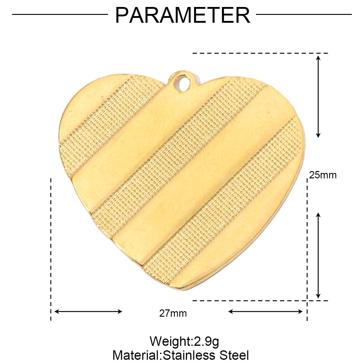 6pcs/pack French Individual Heart Stainless Steel Diy Charms Women Enamel Flower Necklace Pendant Love Jewelry