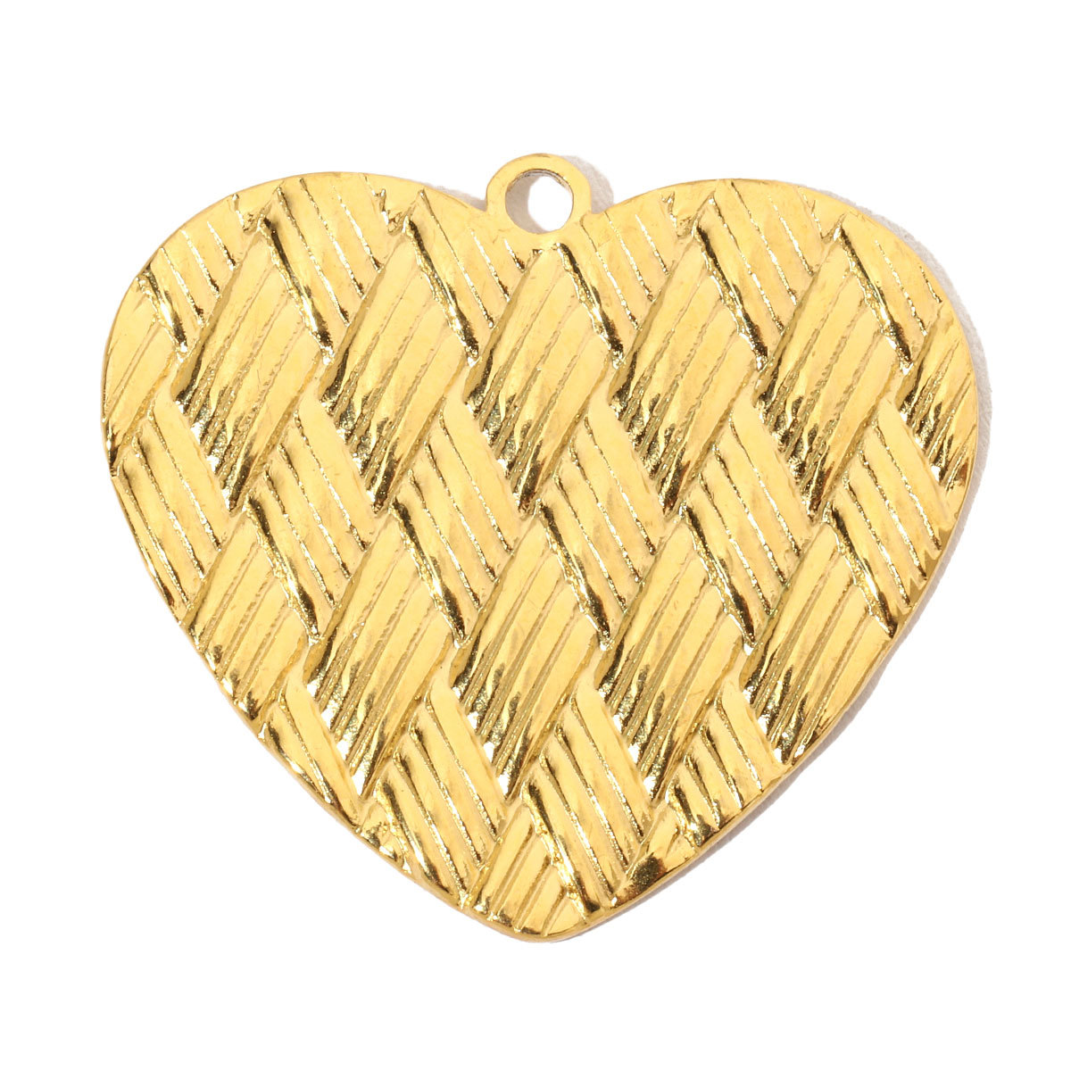 6pcs/pack French Individual Heart Stainless Steel Diy Charms Women Enamel Flower Necklace Pendant Love Jewelry
