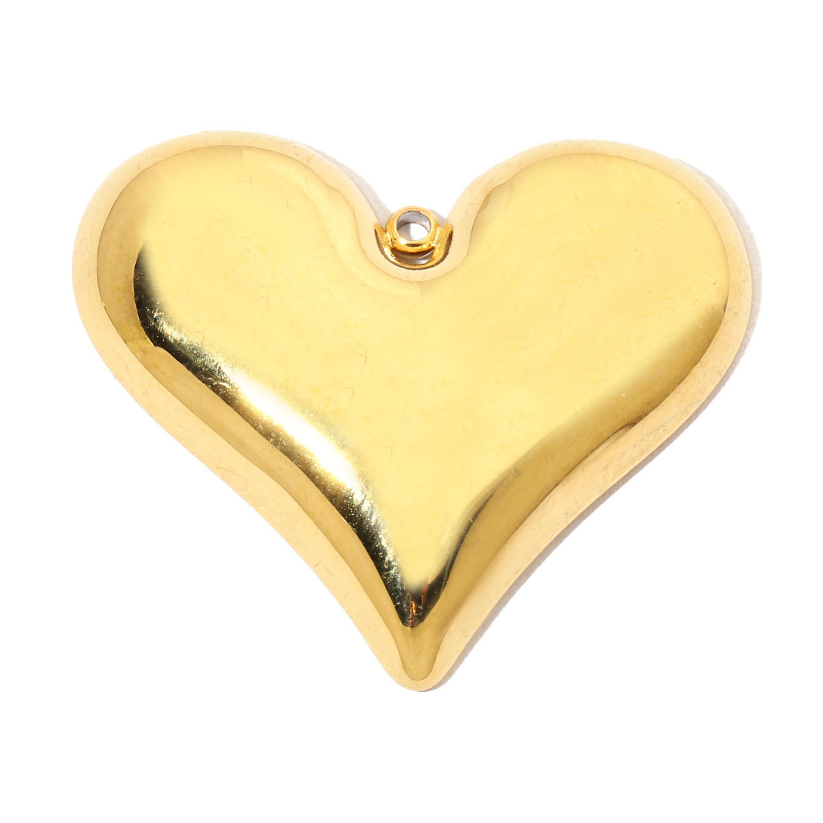 6pcs/pack French Individual Heart Stainless Steel Diy Charms Women Enamel Flower Necklace Pendant Love Jewelry