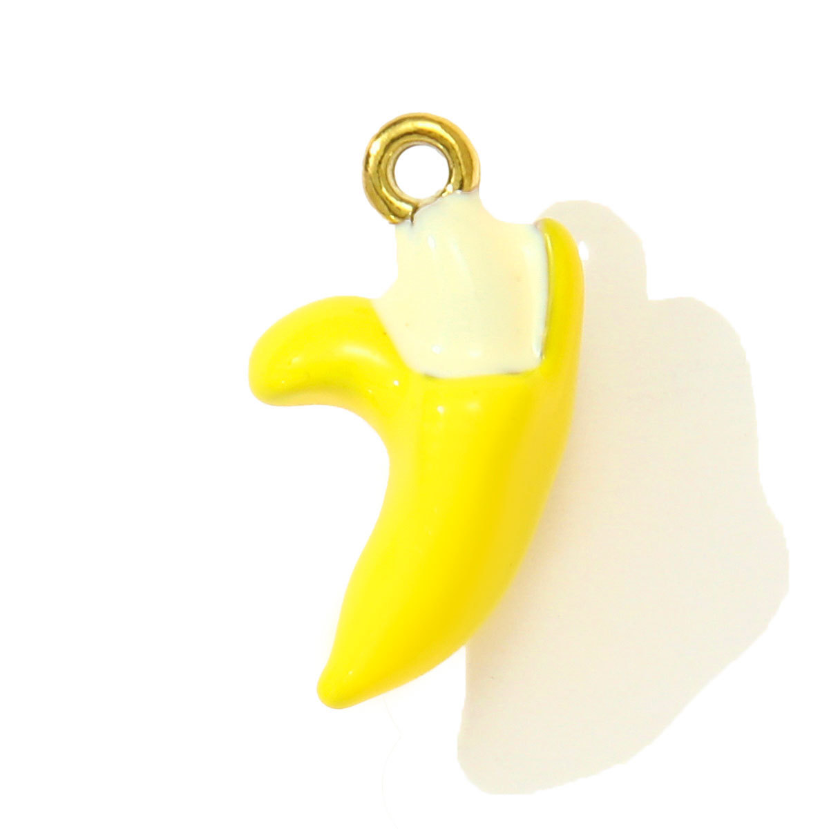 6pcs/pack Cute Stainless Steel Enamel Leaf Mango Papaya DIY Charms Corn Eggplant Necklace Pendants Woman Vegetable Fruit Jewelry