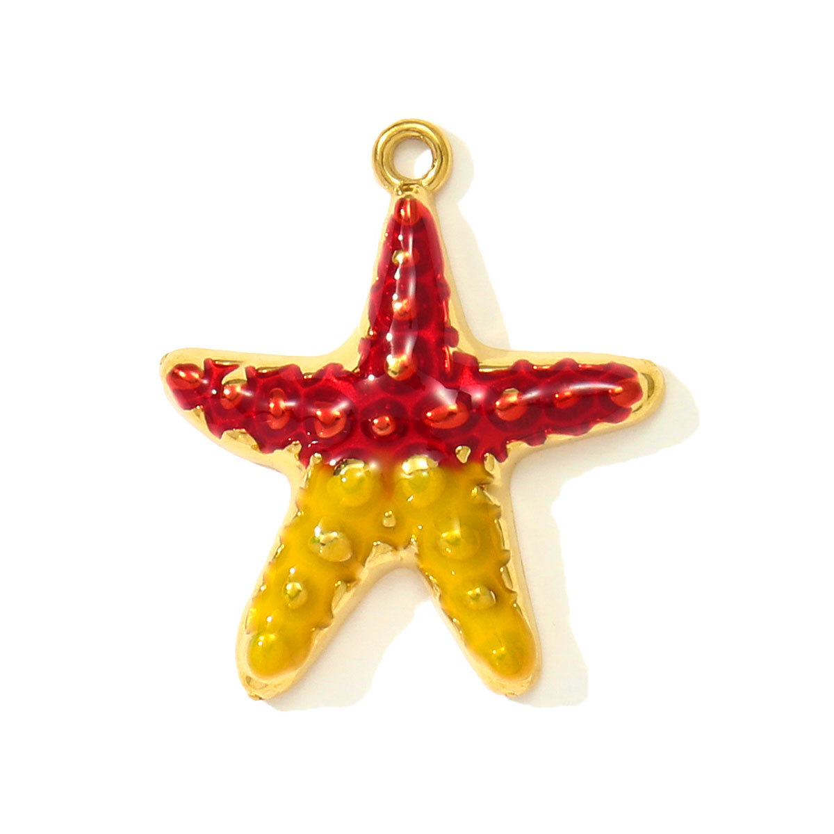 6pcs/pack Cute Stainless Steel Enamel Leaf Mango Papaya DIY Charms Corn Eggplant Necklace Pendants Woman Vegetable Fruit Jewelry