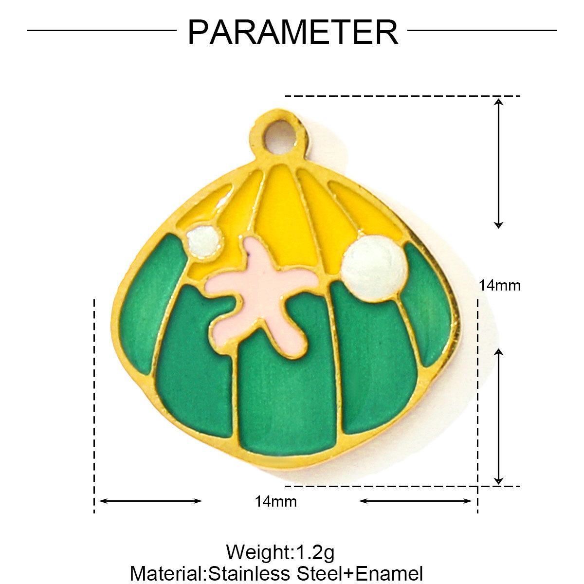 6pcs/pack Cute Enamel Pumpkin Garlic Pepper DIY Charms Stainless Steel Cabbage Corn Turnip Necklace Pendants Vegetable Jewelry