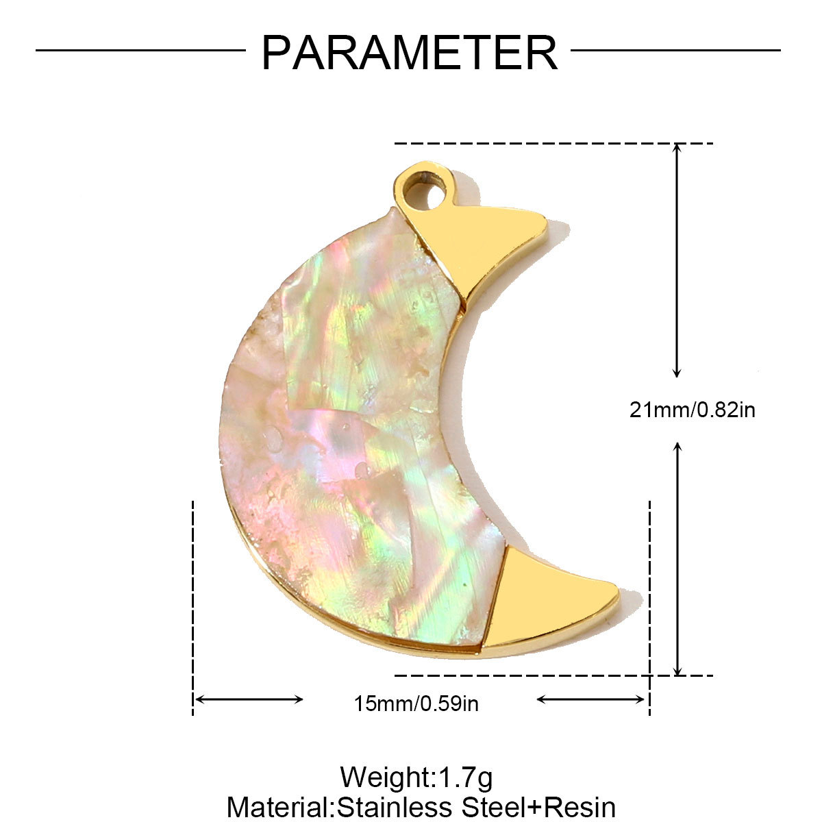 6pcs/pack French Retro Stainless Steel Butterfly Hamsa Hand Necklace Pendant Star Moon DIY Earring Charm Women Jewelry Wholesale
