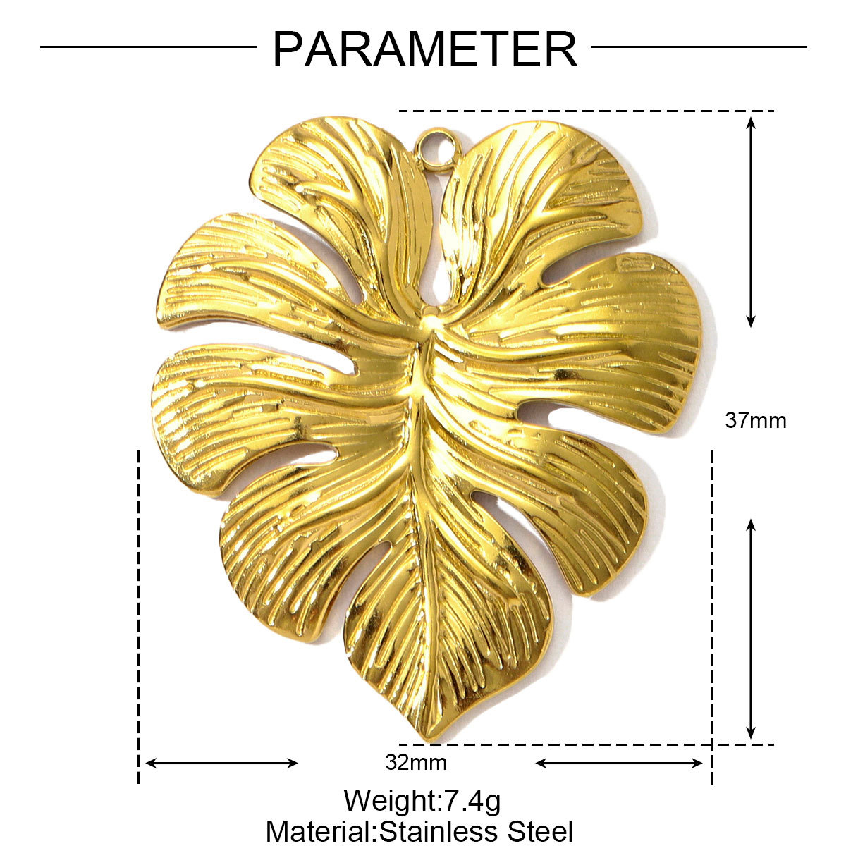 6pcs/pack Enamel Butterfly Stainless Steel DIY Earring Charm Wholesale CactuLeaf Watermelon Necklace Pendant Woman Flower Jewelry