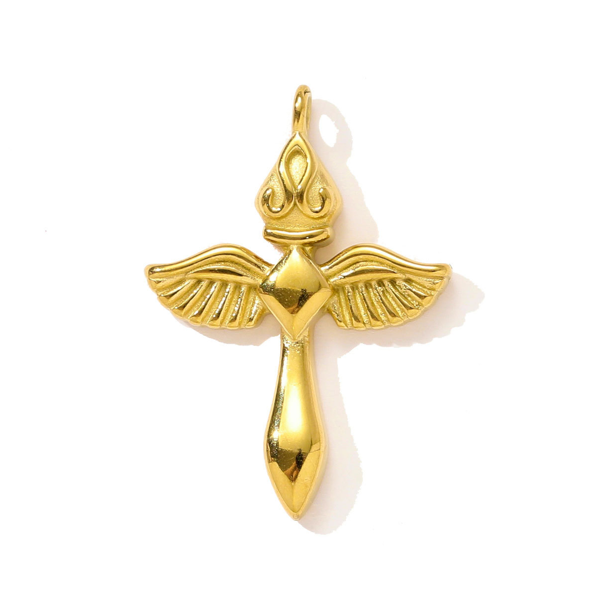 6pcs/pack Stainless Steel Rhinestone Butterfly Star Necklace Pendant Cactus DIY Bracelet Charm Women Hamsa Hand Cross Jewelry