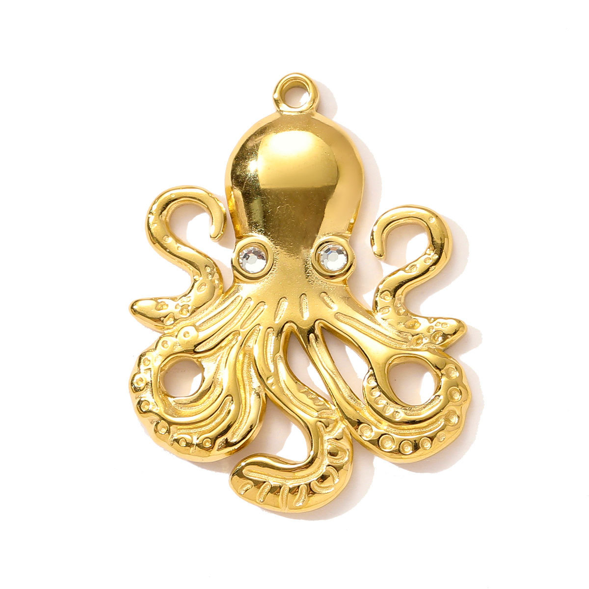 6pcs/pack Retro Stainless Steel Dasiy Sunflower Necklace Pendant Octopus Guitar DIY Earring Charm Women Baseball Cap Jewelry