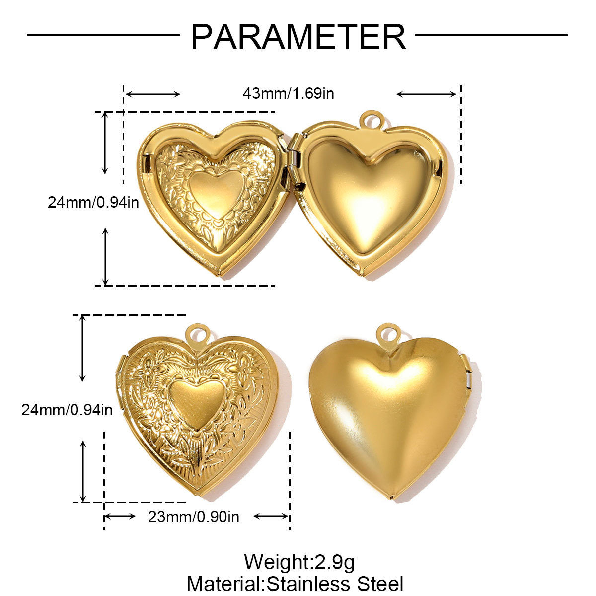 6pcs/pack Oval Virgin Mary Stainless Steel DIY Charm Woman Flower Embossed Heart Star Picture Locket Pendant Necklace Jewelry