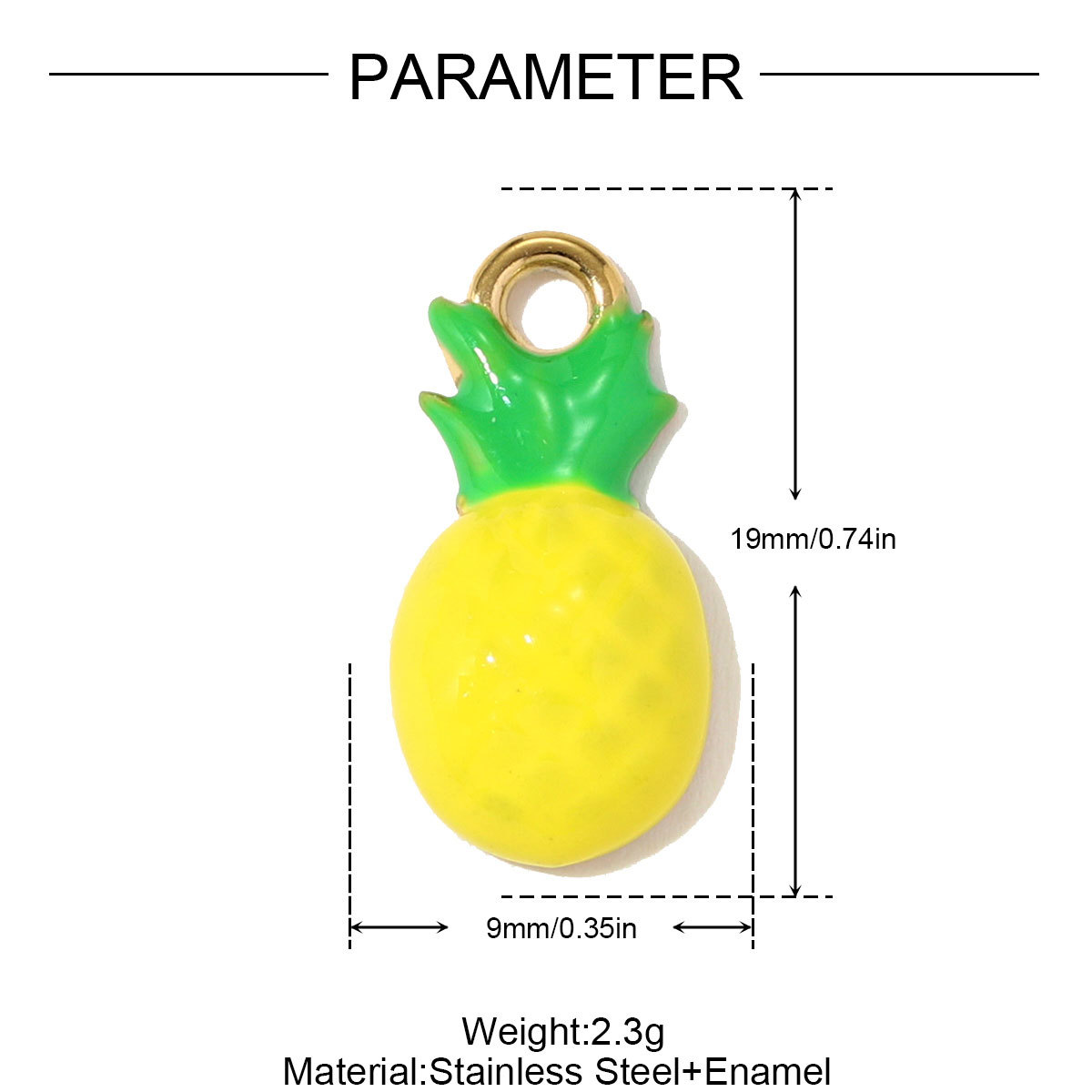 6pcs/pack Stainless Steel Cat Dolphin Necklace Pendant Lobster Pineapple DIY Charm Women Angel Love Heart Jewelry Wholesale