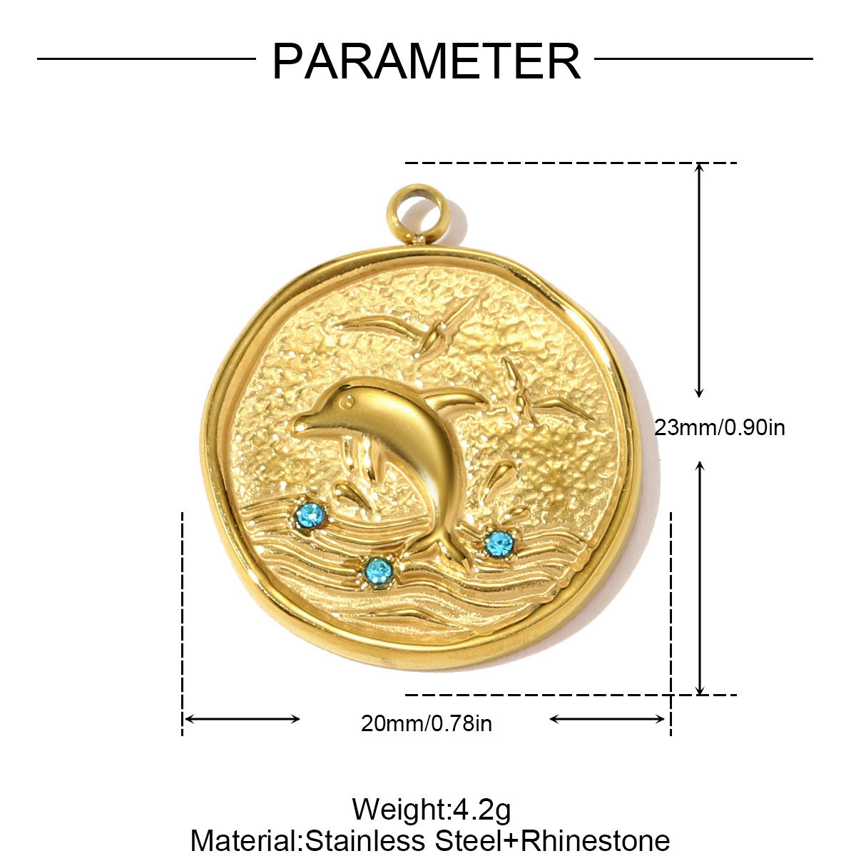 6pcs/pack Stainless Steel Cat Dolphin Necklace Pendant Lobster Pineapple DIY Charm Women Angel Love Heart Jewelry Wholesale