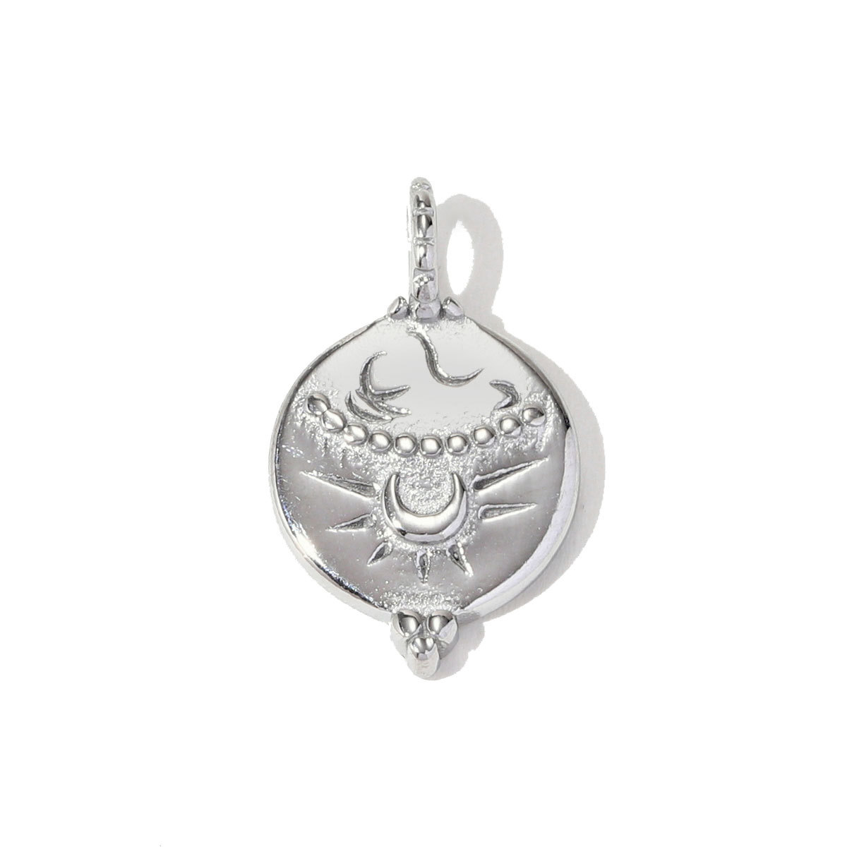 6pcs/pack Stainless Steel Cat Dolphin Necklace Pendant Lobster Pineapple DIY Charm Women Angel Love Heart Jewelry Wholesale