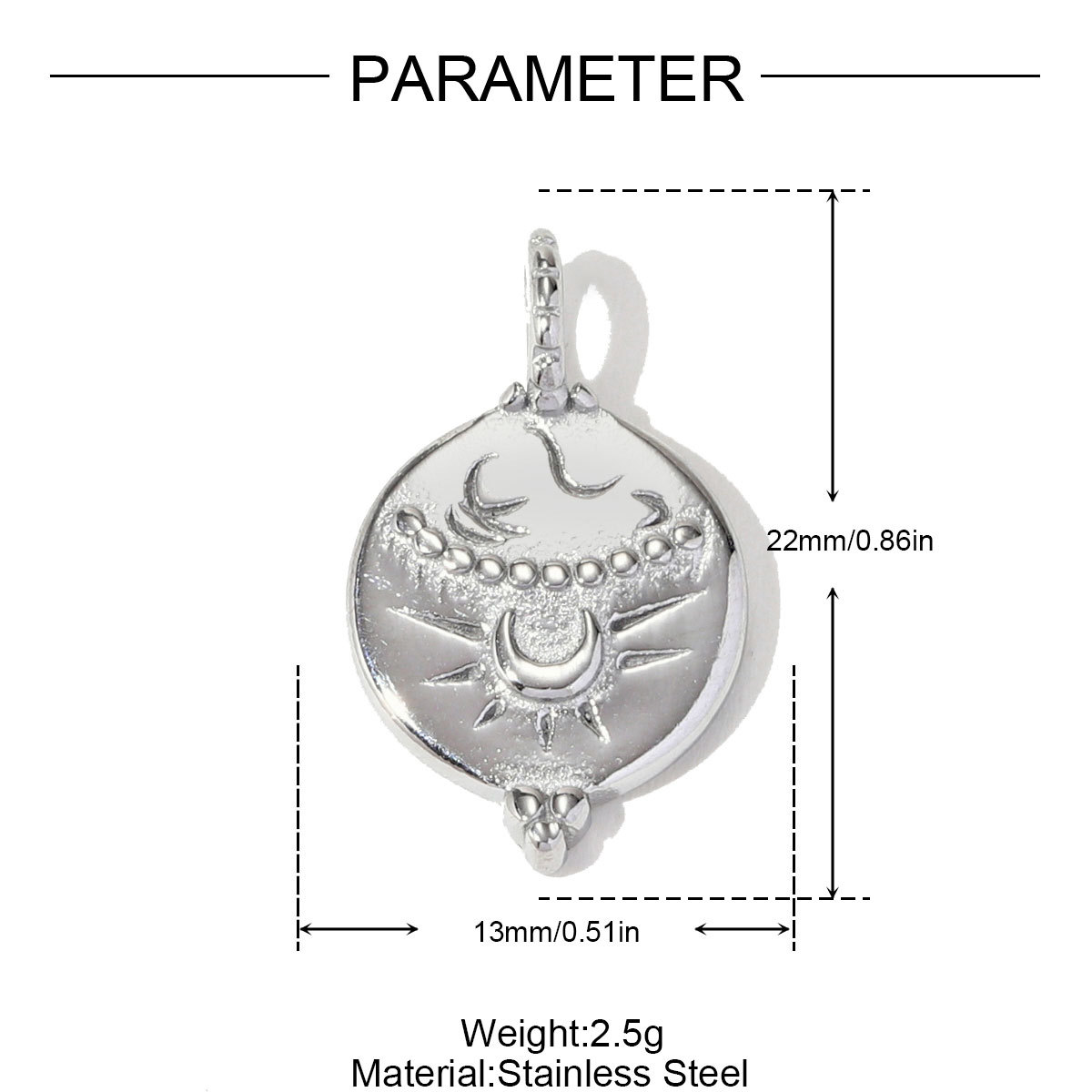6pcs/pack Stainless Steel Cat Dolphin Necklace Pendant Lobster Pineapple DIY Charm Women Angel Love Heart Jewelry Wholesale