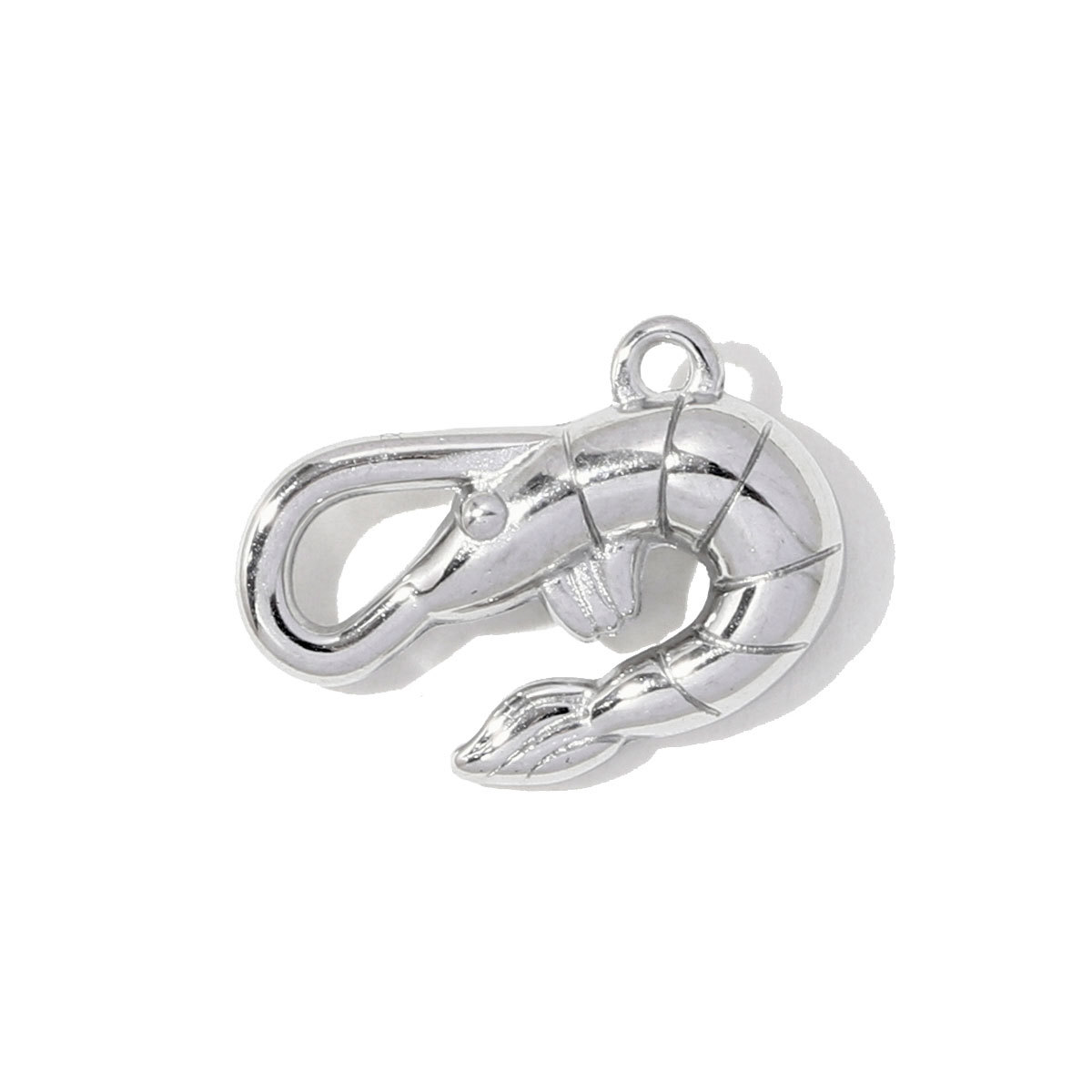 6pcs/pack Stainless Steel Cat Dolphin Necklace Pendant Lobster Pineapple DIY Charm Women Angel Love Heart Jewelry Wholesale