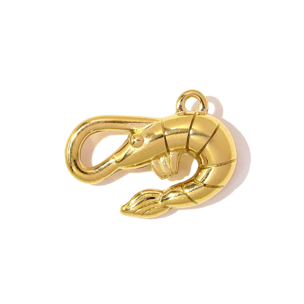 6pcs/pack Stainless Steel Cat Dolphin Necklace Pendant Lobster Pineapple DIY Charm Women Angel Love Heart Jewelry Wholesale