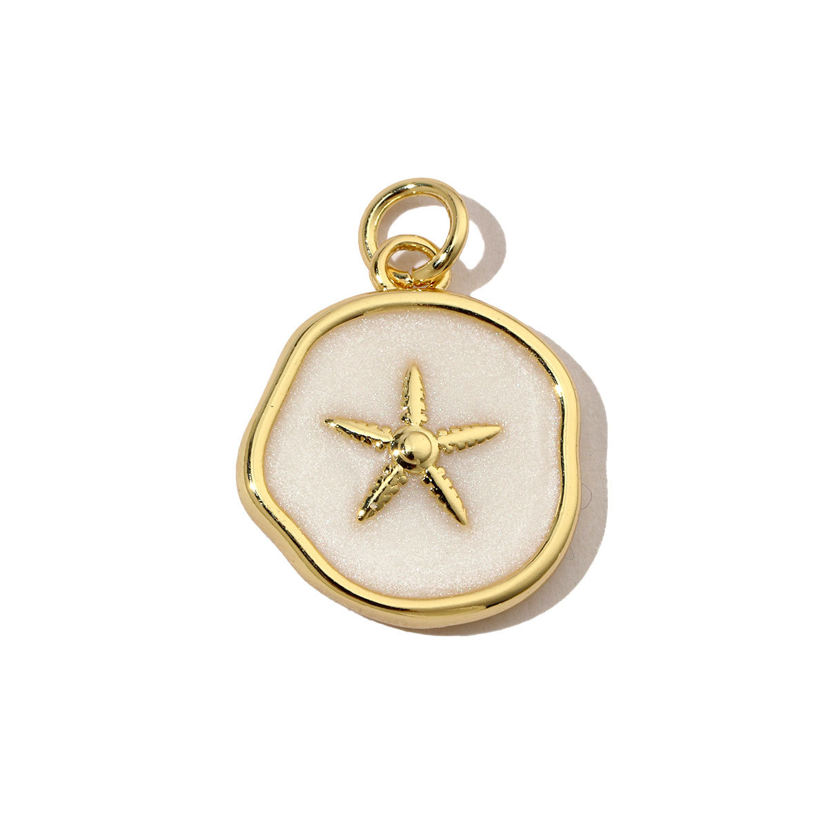 6pcs/pack Copper Zircon Turtle DIY Charms Women Whale Mermaid Tail Starfish Necklace Pendant Ocean Theme Jewelry Bracelet Making