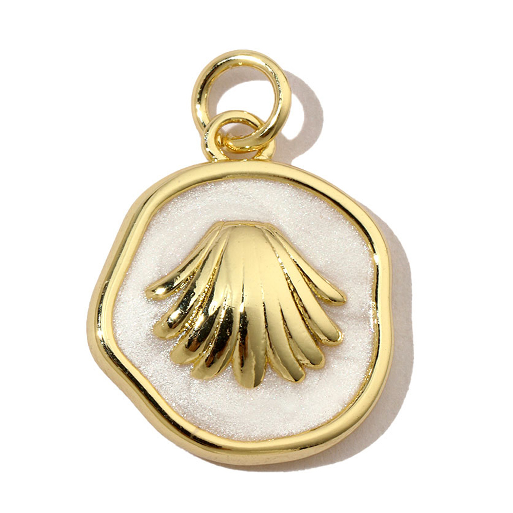 6pcs/pack Copper Zircon Turtle DIY Charms Women Whale Mermaid Tail Starfish Necklace Pendant Ocean Theme Jewelry Bracelet Making