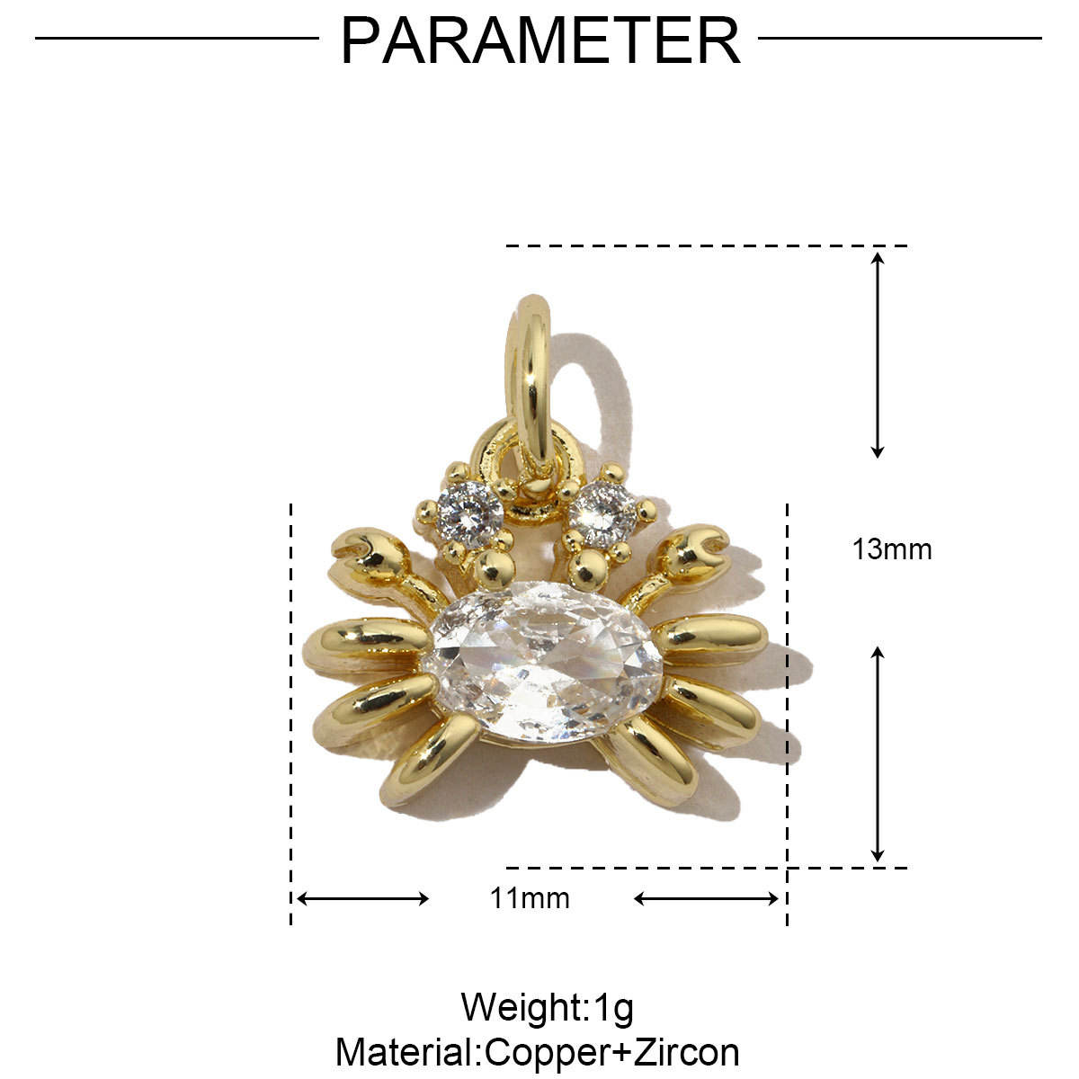 6pcs/pack Copper Zircon Turtle DIY Charms Women Whale Mermaid Tail Starfish Necklace Pendant Ocean Theme Jewelry Bracelet Making
