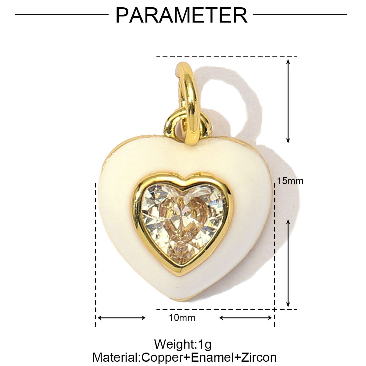 6pcs/Lot Fashion Pink Painted Hope Ribbon DIY Necklace Pendants Women Enamel Heart Butterfly Charms Love Jewelry Wholesale