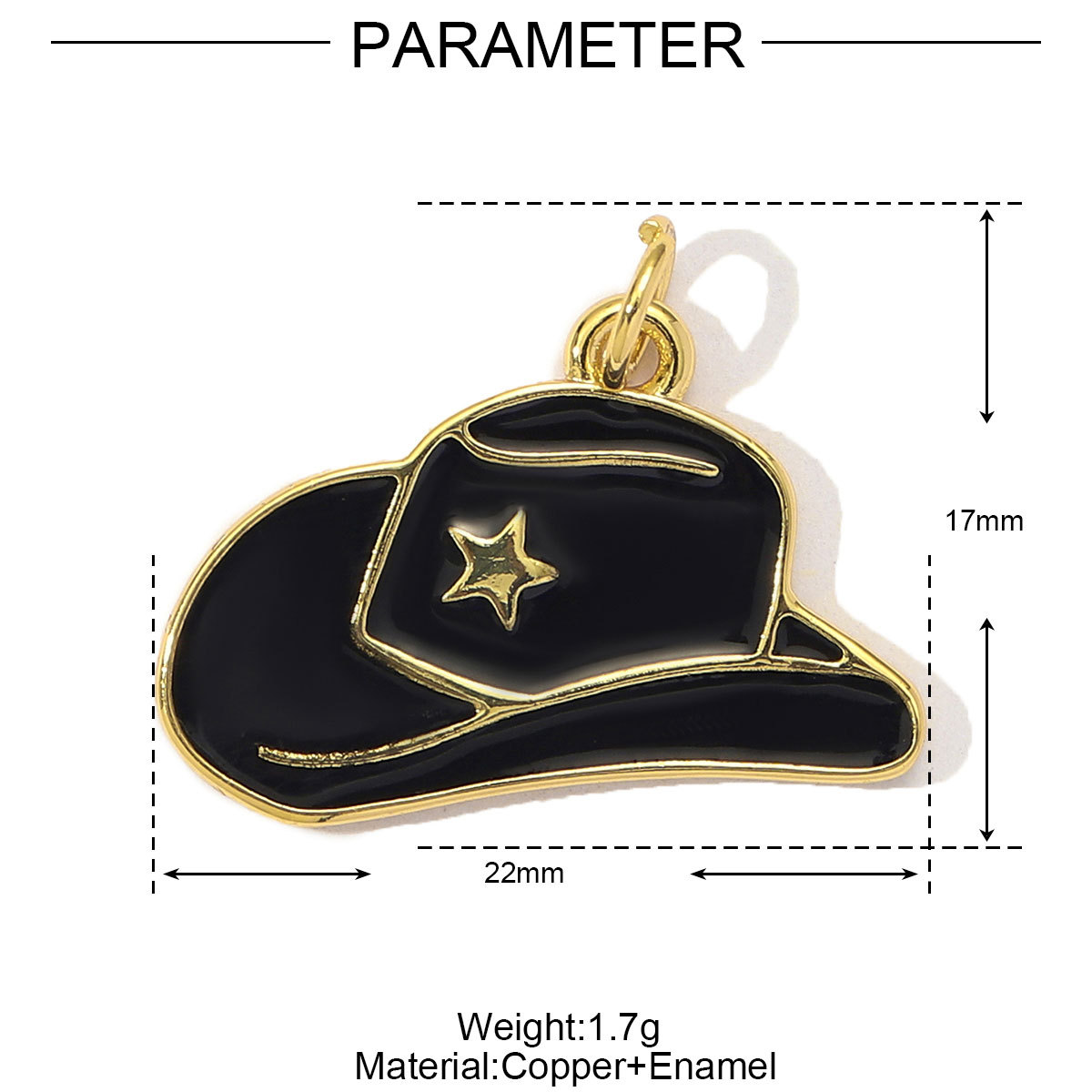6pcs/Lot Fashion Copper Cubic Zircon Wine Glasses High Boots Horseshoe DIY Charms Women Enamel Hat Fist Pendants Lucky Jewelry