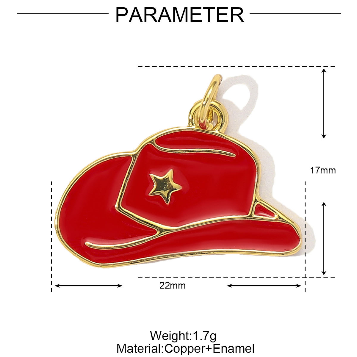 6pcs/Lot Fashion Copper Cubic Zircon Wine Glasses High Boots Horseshoe DIY Charms Women Enamel Hat Fist Pendants Lucky Jewelry