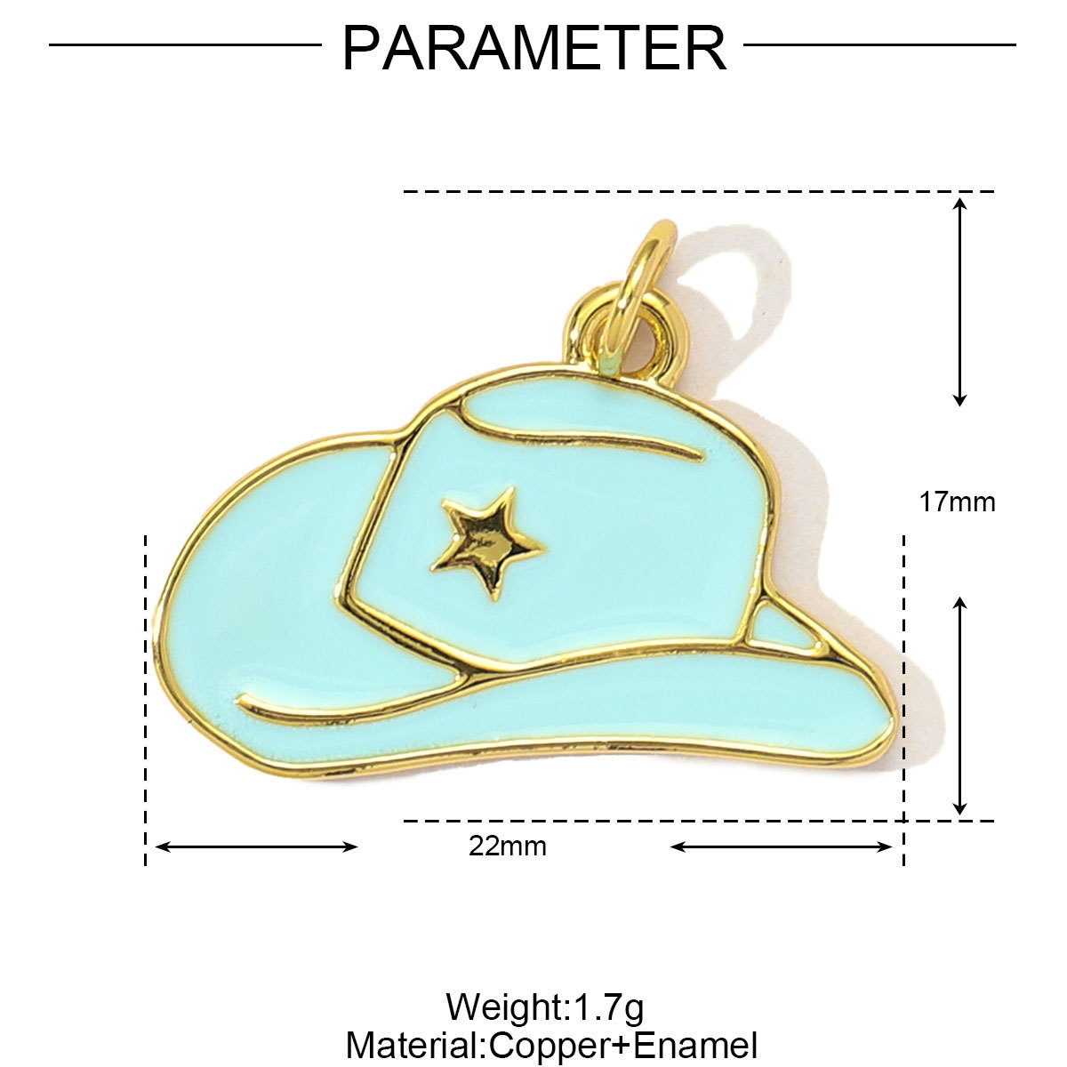 6pcs/Lot Fashion Copper Cubic Zircon Wine Glasses High Boots Horseshoe DIY Charms Women Enamel Hat Fist Pendants Lucky Jewelry