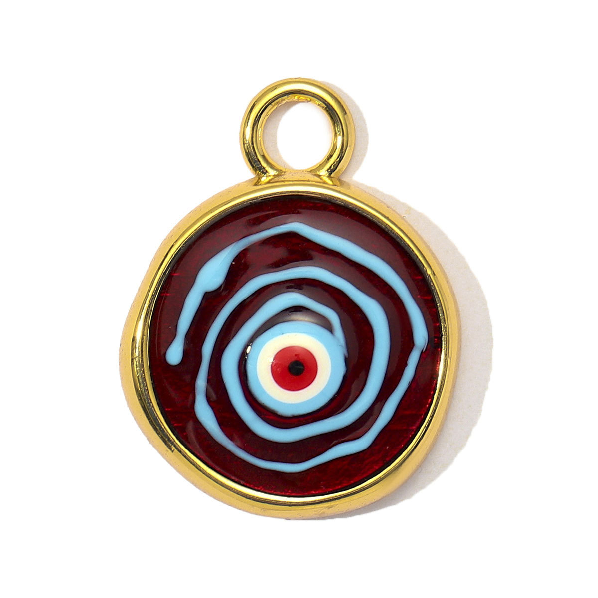 6pcs/Lot Fashion Copper Cubic Zircon Planet Sun Star DIY Charms Women Enamel Evil Eye Unicorn Pendants Cross Heart Jewelry
