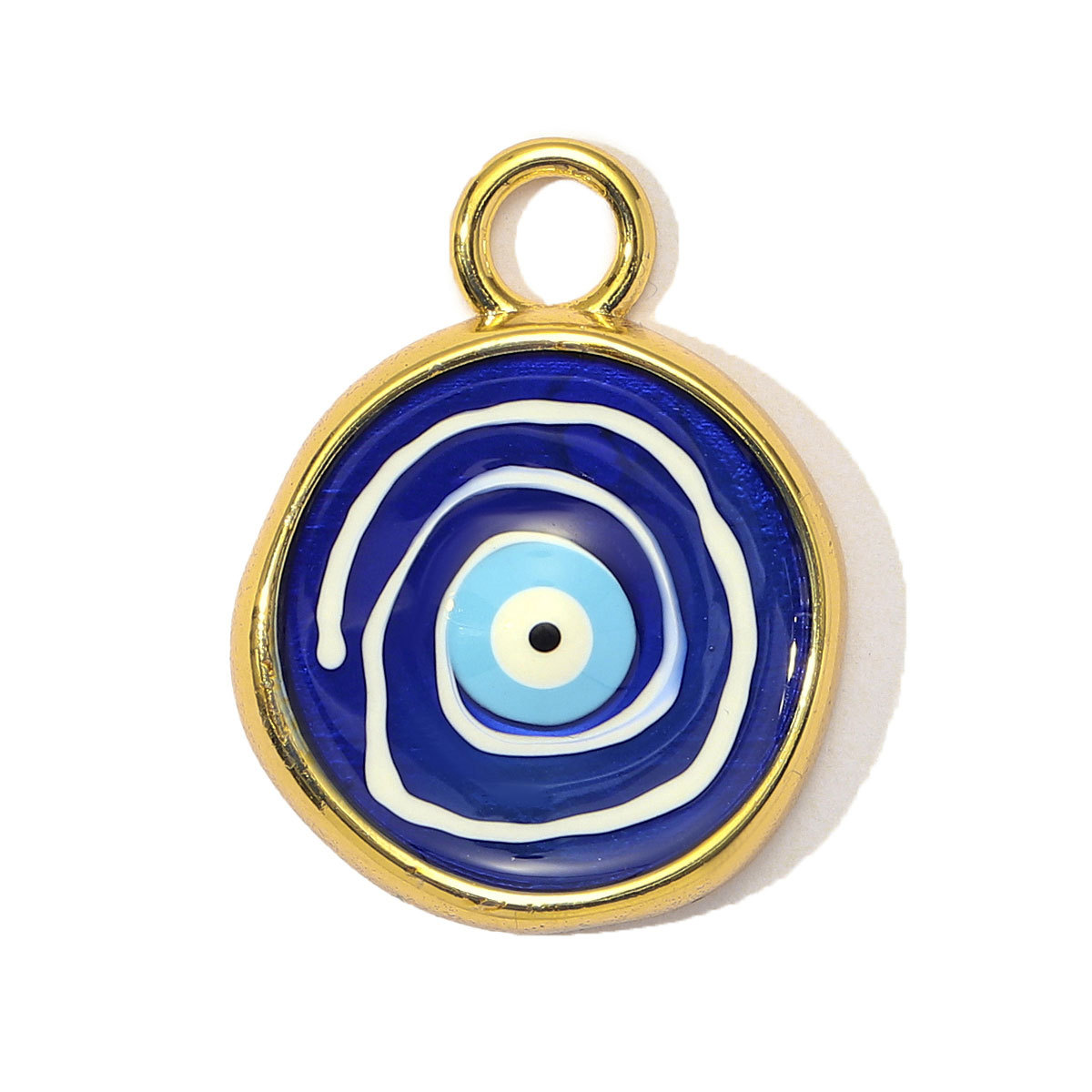 6pcs/Lot Fashion Copper Cubic Zircon Planet Sun Star DIY Charms Women Enamel Evil Eye Unicorn Pendants Cross Heart Jewelry