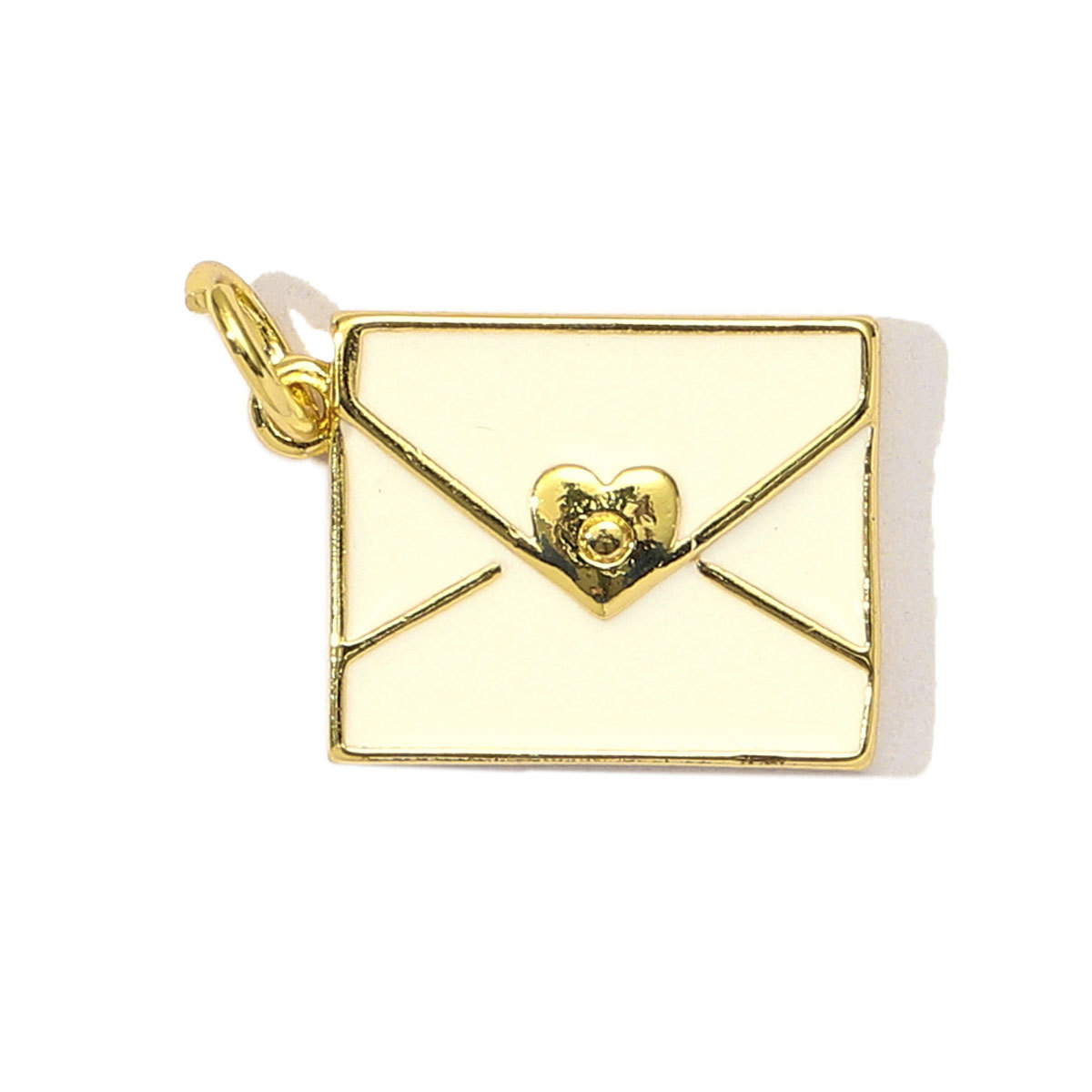6pcs/Lot Copper Cubic Zircon Love Heart Flower Crown DIY Charms Women Enamel Envelope Mushroom Pendants Butterfly Jewelry