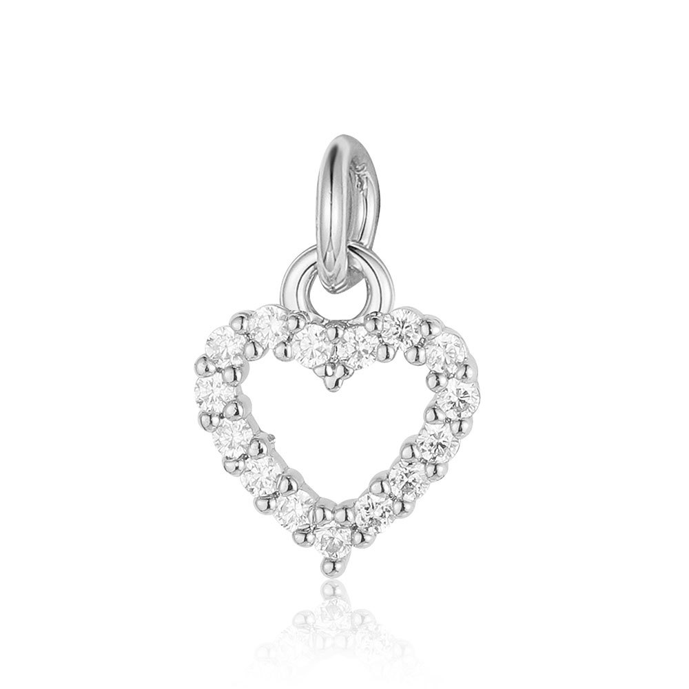 6pcs/pack Copper Zircon Clover Infinity DIY Connector Charm Women Star Moon Sun Snowflake Necklace Pendant Girl Boy Jewelry