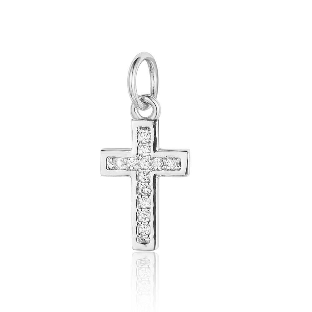 6pcs/pack Copper Zircon Clover Infinity DIY Connector Charm Women Star Moon Sun Snowflake Necklace Pendant Girl Boy Jewelry