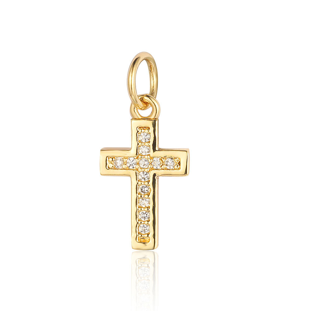 6pcs/pack Copper Zircon Clover Infinity DIY Connector Charm Women Star Moon Sun Snowflake Necklace Pendant Girl Boy Jewelry