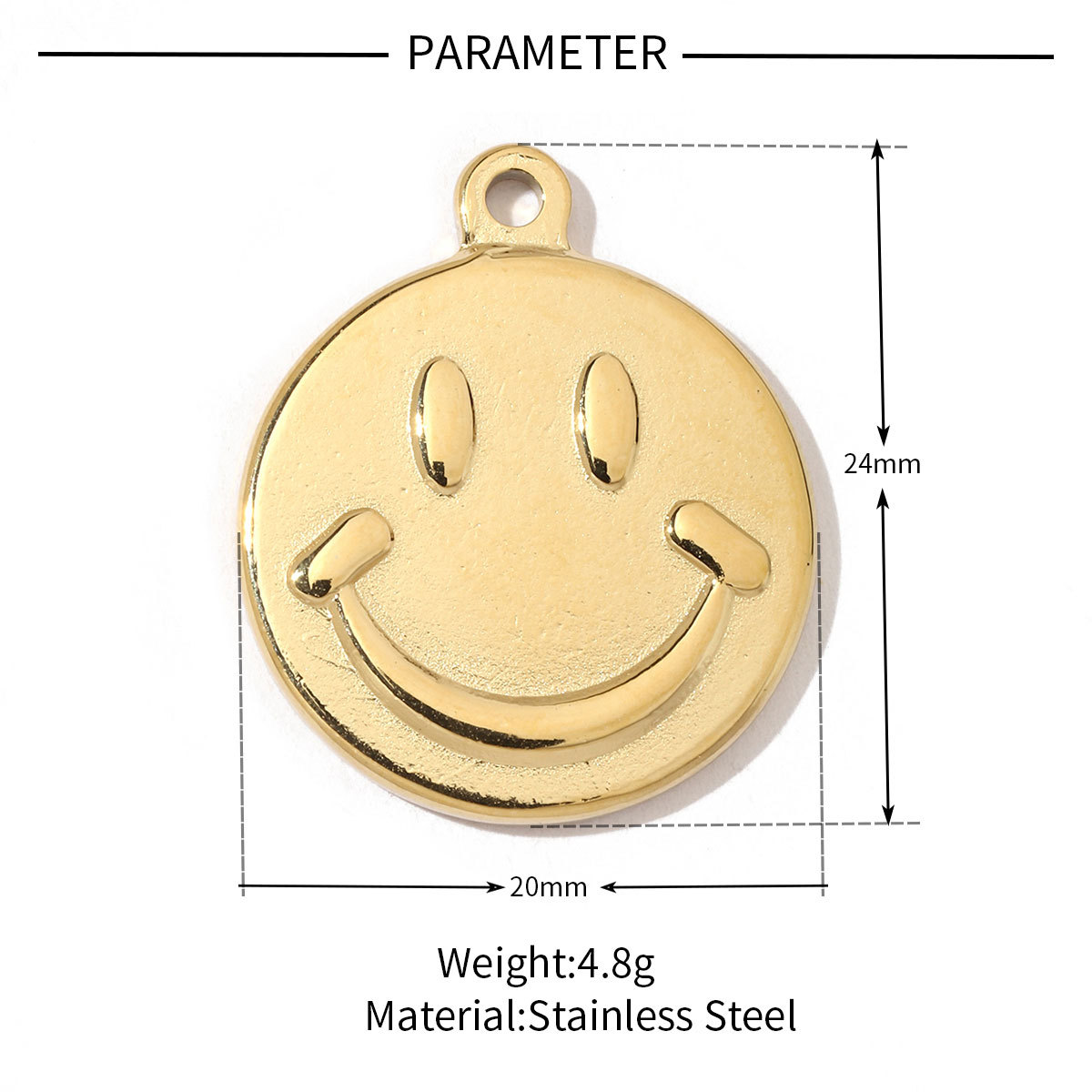 6pcs/pack Animal 316 Stainless Steel Natural Semi precious Stone Charms Dog Paw Smile Face Snake Tail Bear Necklace Small Pendant