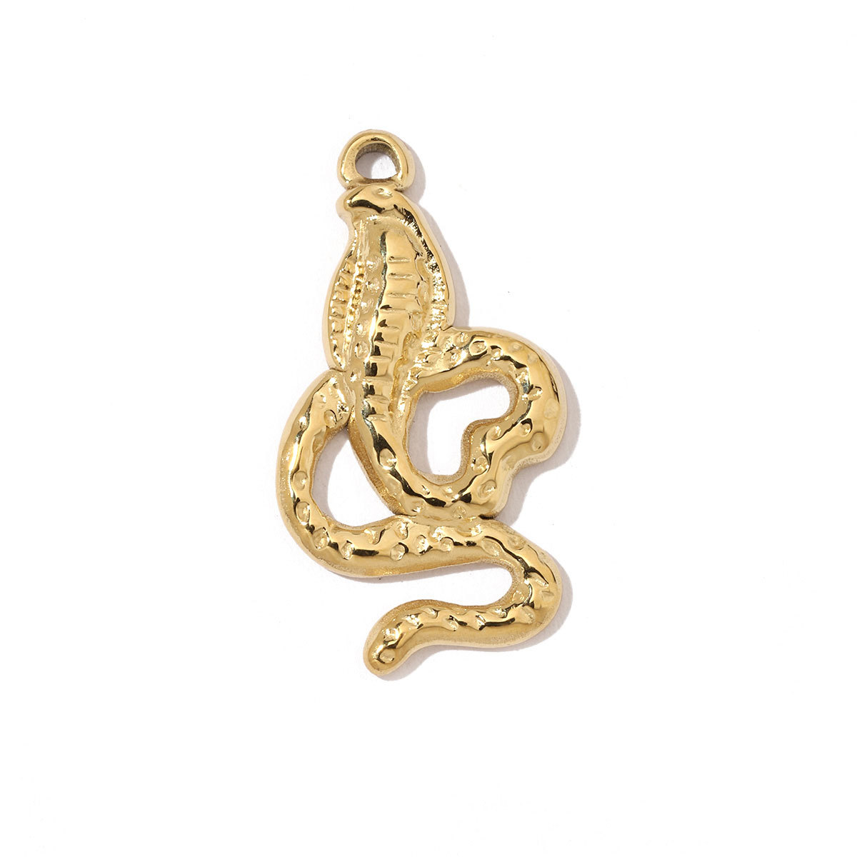 6pcs/pack Animal 316 Stainless Steel Natural Semi precious Stone Charms Dog Paw Smile Face Snake Tail Bear Necklace Small Pendant