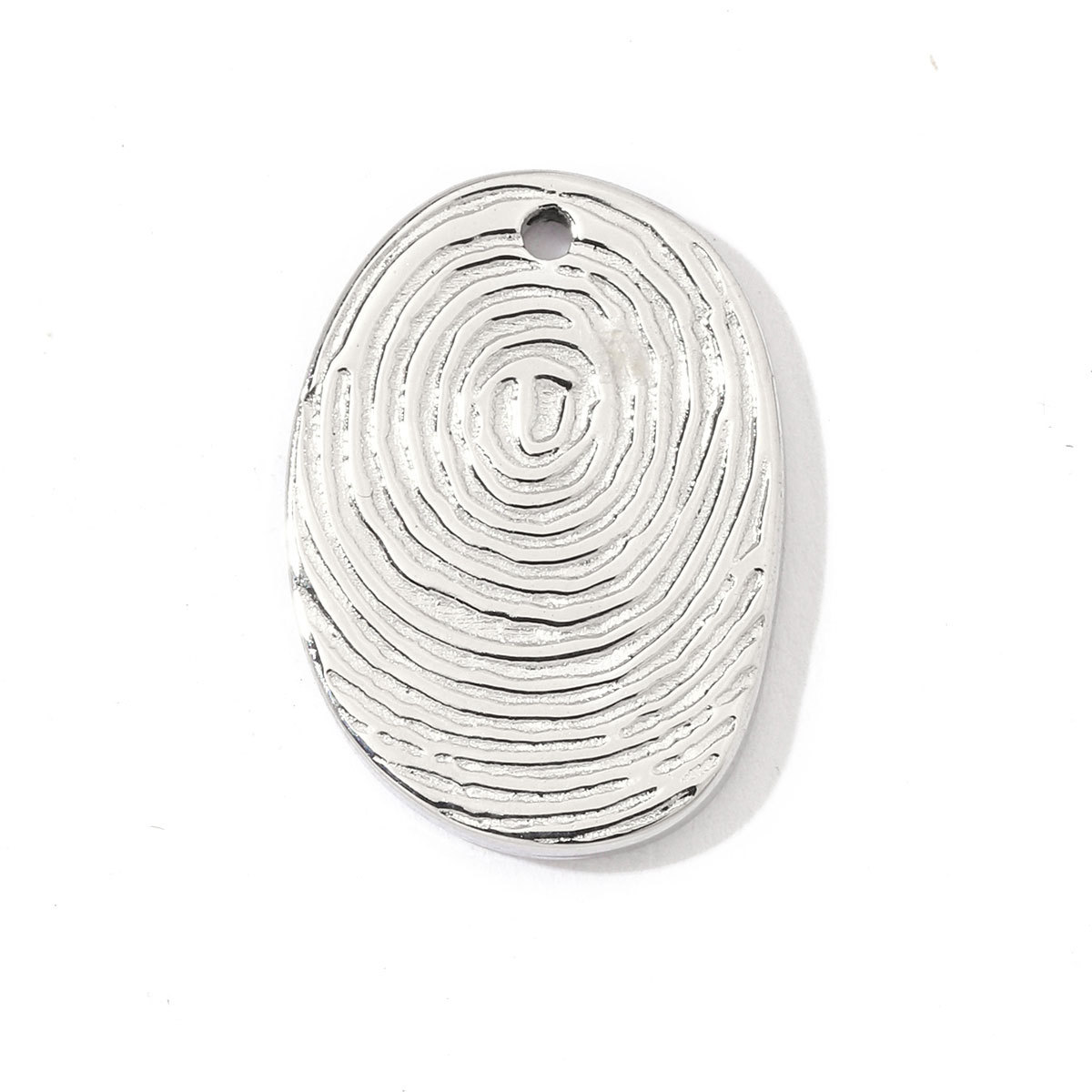 6pcs/pack Stainless Steel Heart Starfish Life Tree Charms Lock Sun Fingerprint Necklace DIY Small Pendant Wholesale
