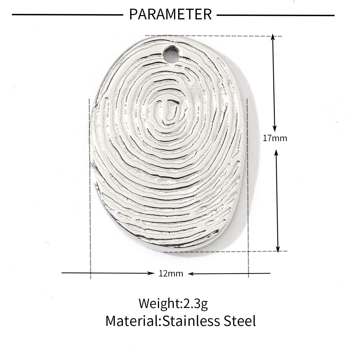 6pcs/pack Stainless Steel Heart Starfish Life Tree Charms Lock Sun Fingerprint Necklace DIY Small Pendant Wholesale