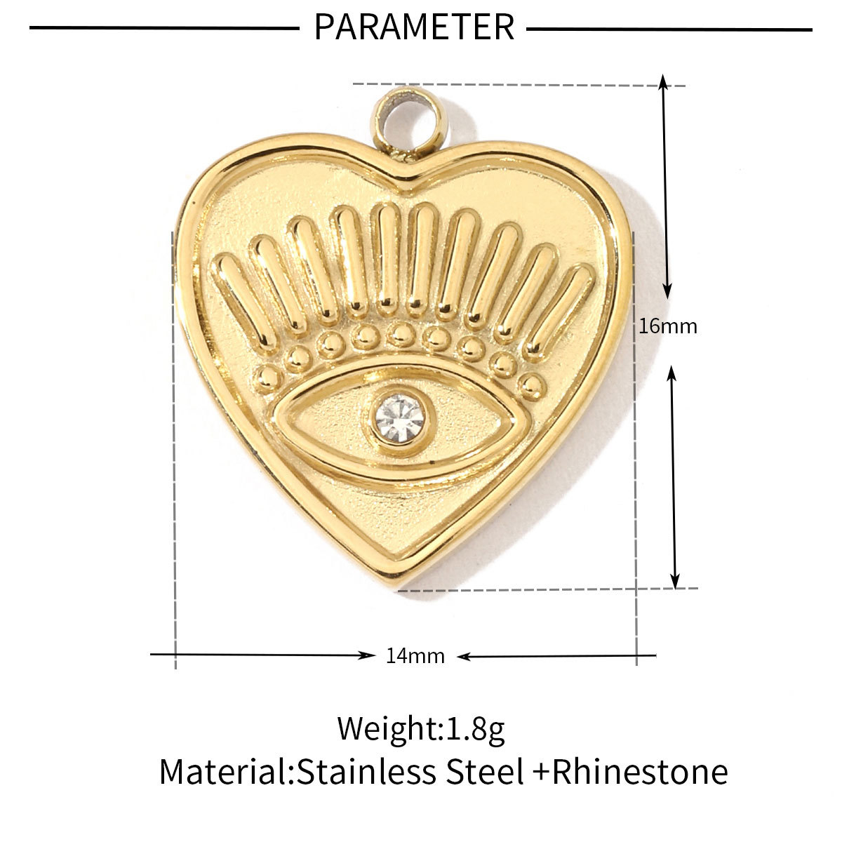 6pcs/pack Stainless Steel Heart Starfish Life Tree Charms Lock Sun Fingerprint Necklace DIY Small Pendant Wholesale