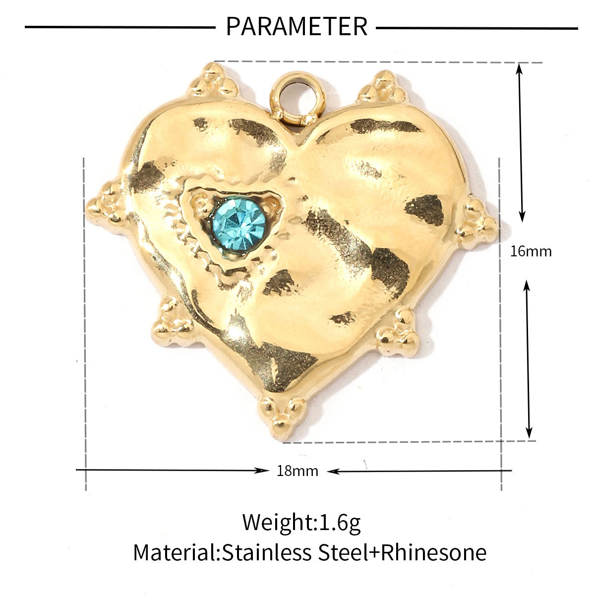 6pcs/pack Stainless Steel Heart Starfish Life Tree Charms Lock Sun Fingerprint Necklace DIY Small Pendant Wholesale