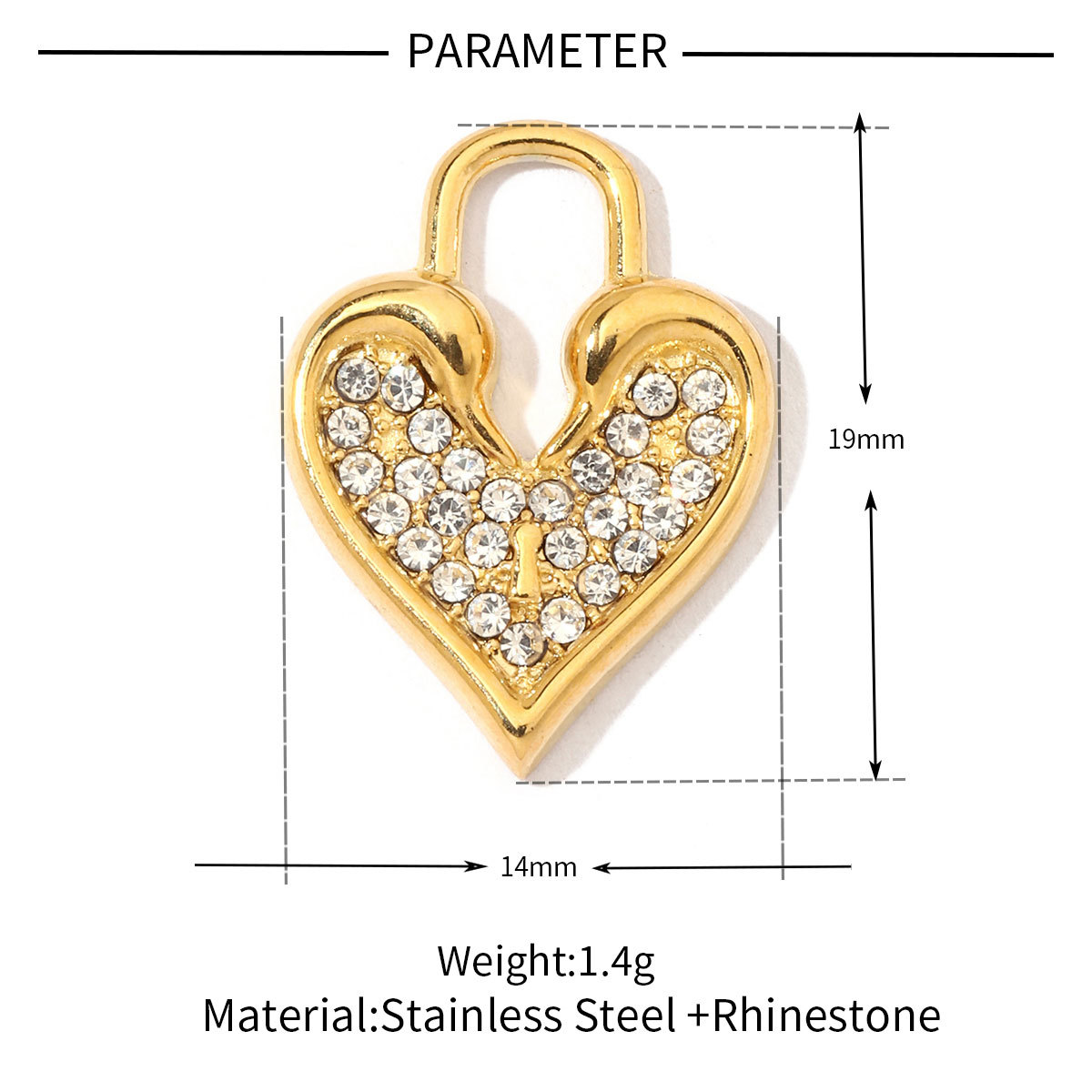 6pcs/pack Stainless Steel Heart Starfish Life Tree Charms Lock Sun Fingerprint Necklace DIY Small Pendant Wholesale