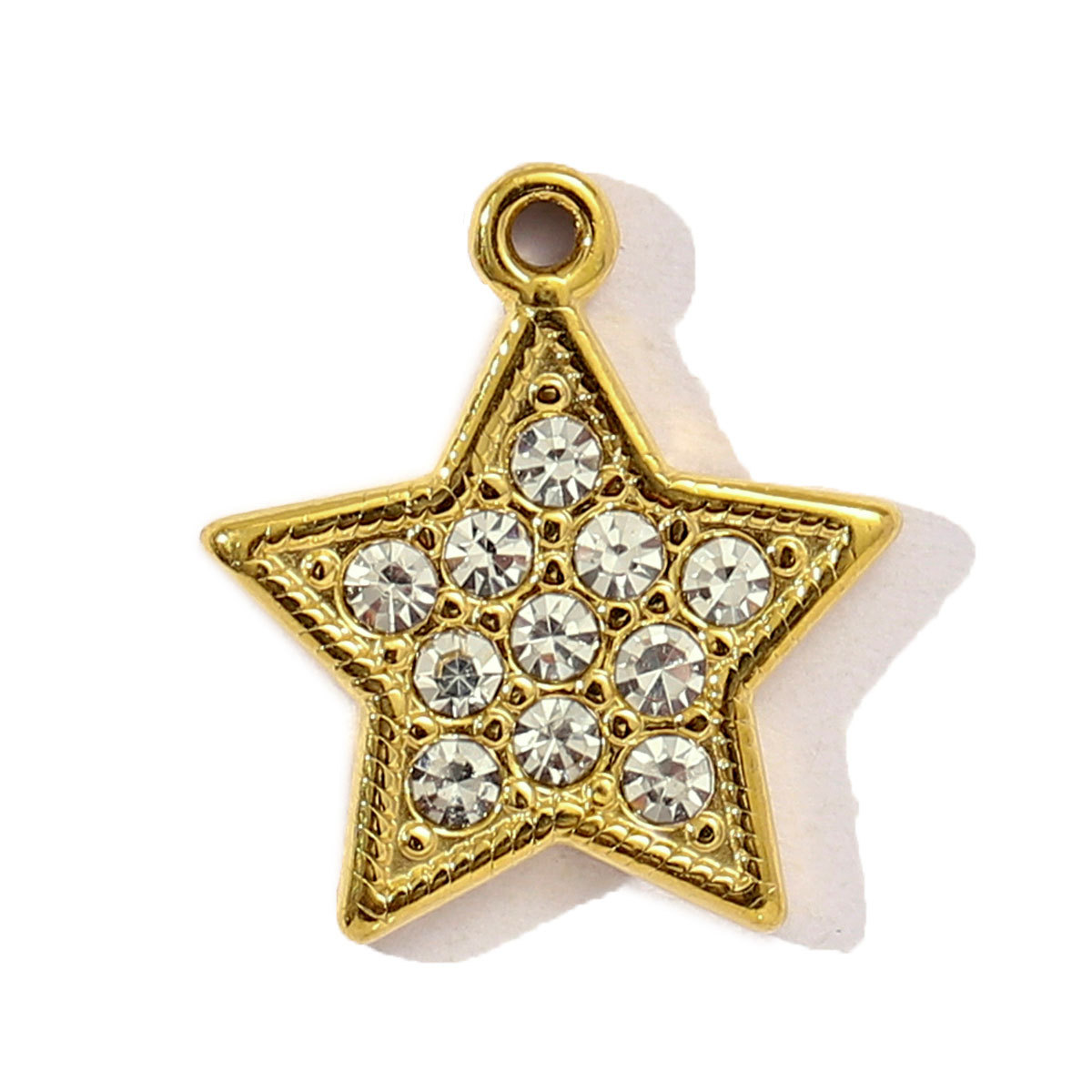 6pcs/pack Stainless Steel Pearl Heart Butterfly Starfish DIY Connector Charm Women Anchor Cross Hand Necklace Pendant Star Jewelry
