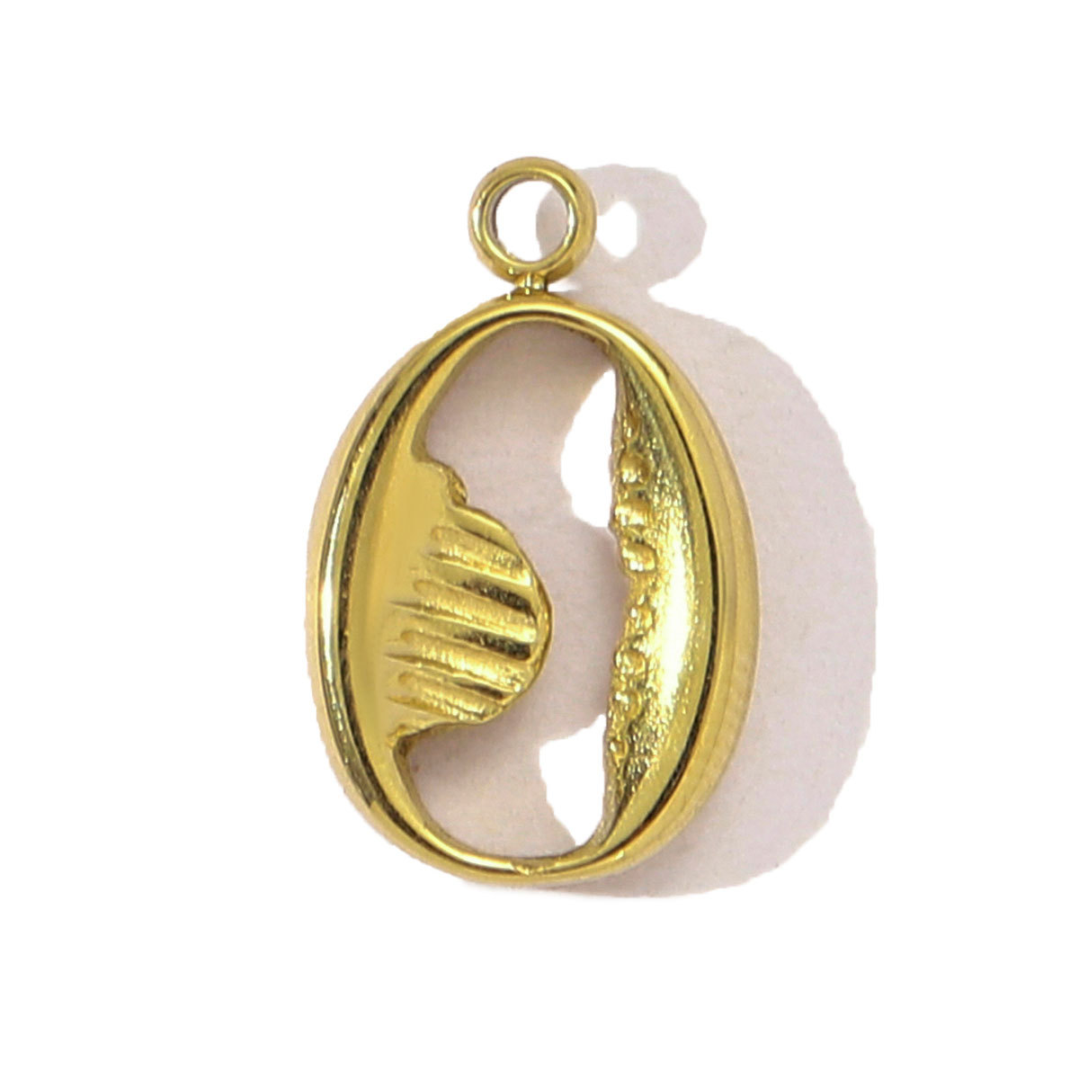 6pcs/pack Stainless Steel Fish Bone Mermaid Tail Bracelet DIY Charms Women Shell Crab Conch Necklace Pendant Heart Love Jewelry