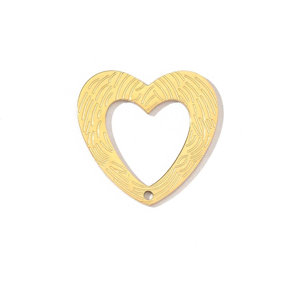 6pcs/pack Trendy Stainless Steel Butterfly Bowknot Flower Charms Chrysalis Heart Circle Necklace DIY Small Pendant Wholesale
