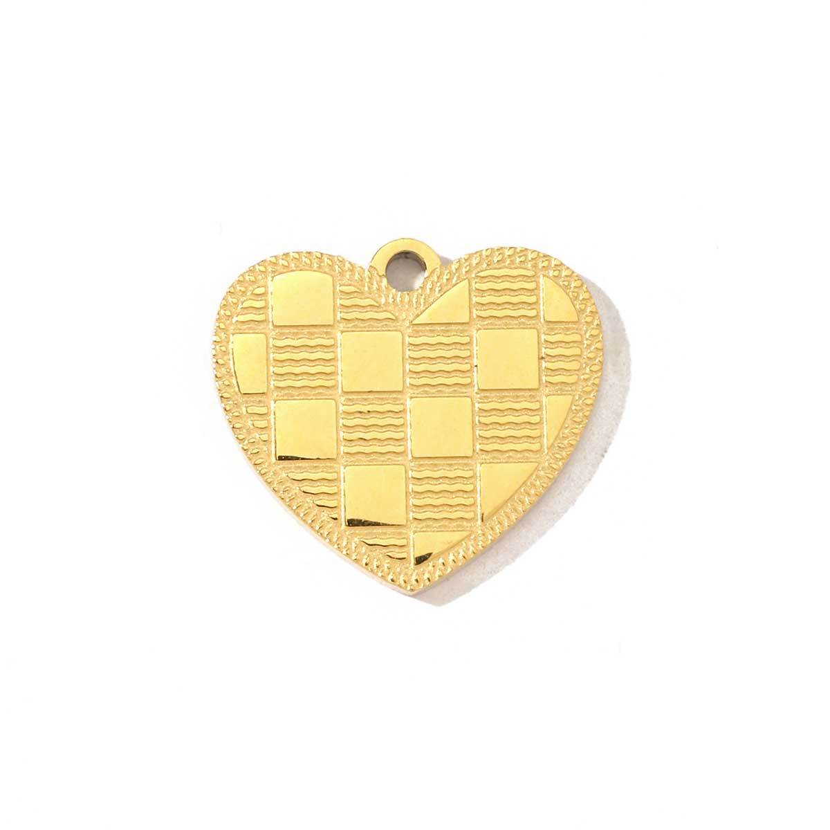 6pcs/pack Fashion Stainless Steel Holding the Moon in Hand Cross Lock Charms Bowknot Heart Necklace DIY Small Pendant Wholesale