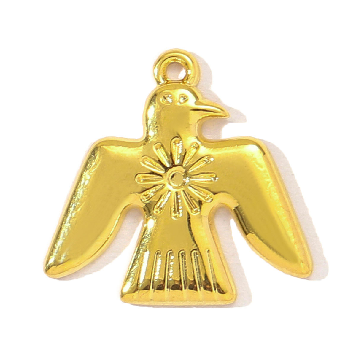 6pcs/pack Retro Bear Dove Bee Stainless Steel Necklace Pendant Women Heart Snail Beetle DIY Bracelet Charms Moon Star Jewelry