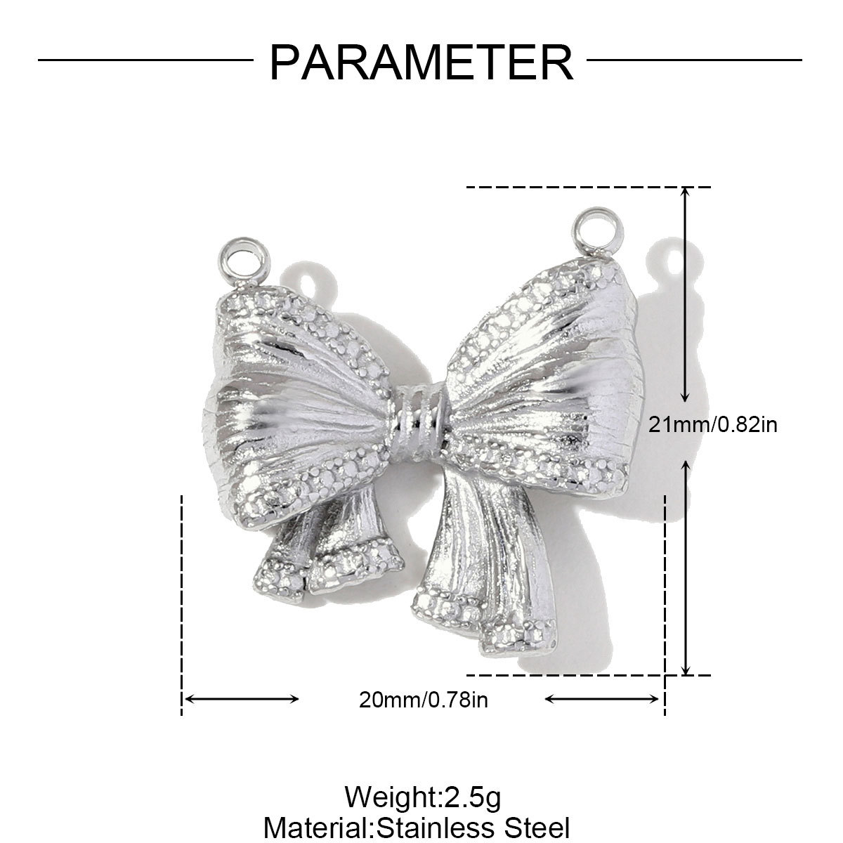 6pcs/pack Stainless Steel Star of David DIY Charm Ginkgo Leaf Sunflower Necklace Pendant Women Whale Tail Heart Jewelry Wholesale