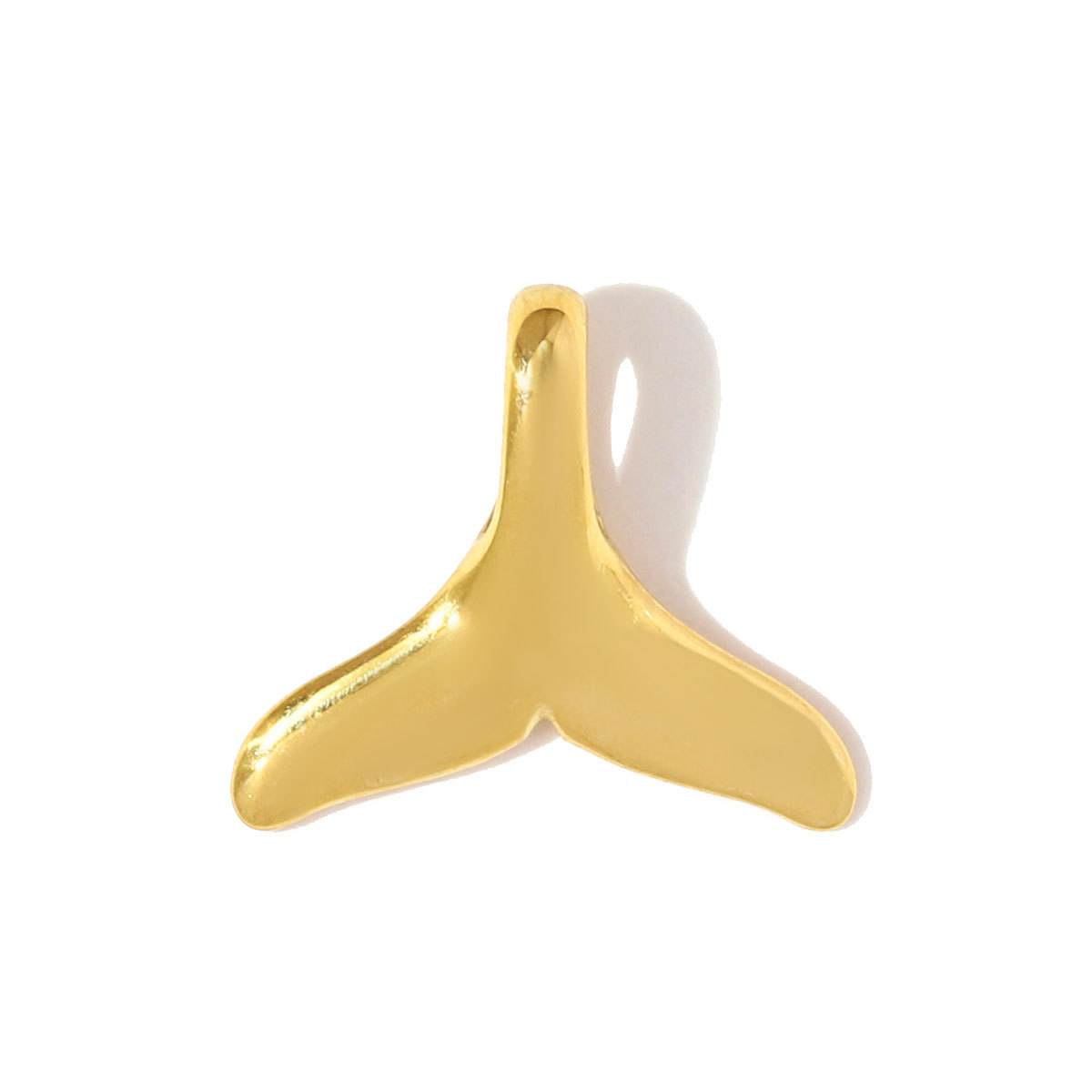 6pcs/pack Stainless Steel Star of David DIY Charm Ginkgo Leaf Sunflower Necklace Pendant Women Whale Tail Heart Jewelry Wholesale