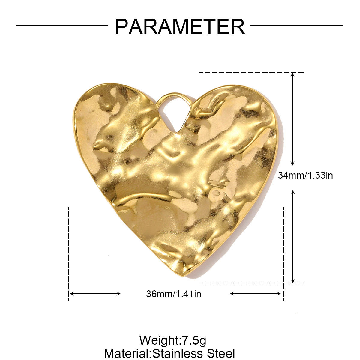 6pcs/pack Stainless Steel Large Heart DIY Charms Natural Stone Flower Necklace Pendants Women Waterdrop Planet Jewelry Wholesale